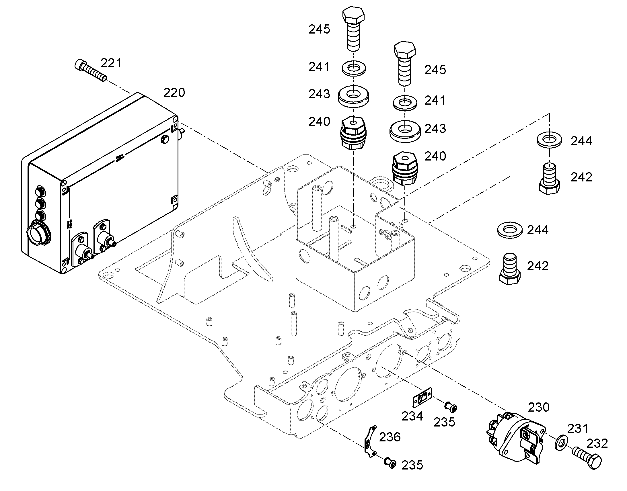 ЗАЩИТНЫЙ КОРПУС 12541864 LIEBHERR