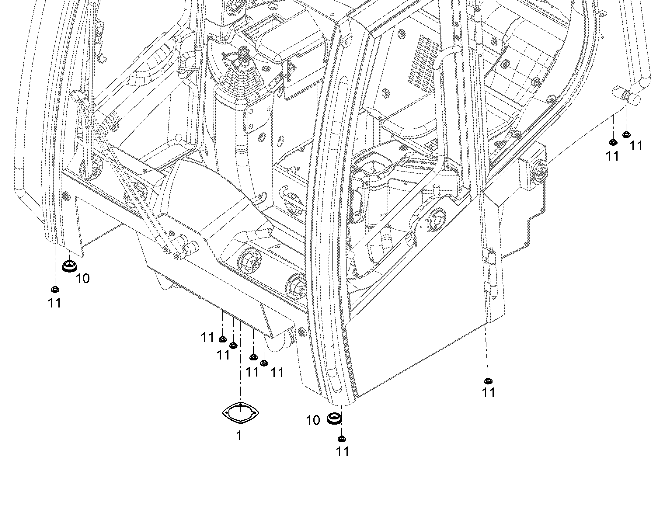ЗАГЛУШКА GPN 300 F 031/8,6 NATUR 10022913 LIEBHERR