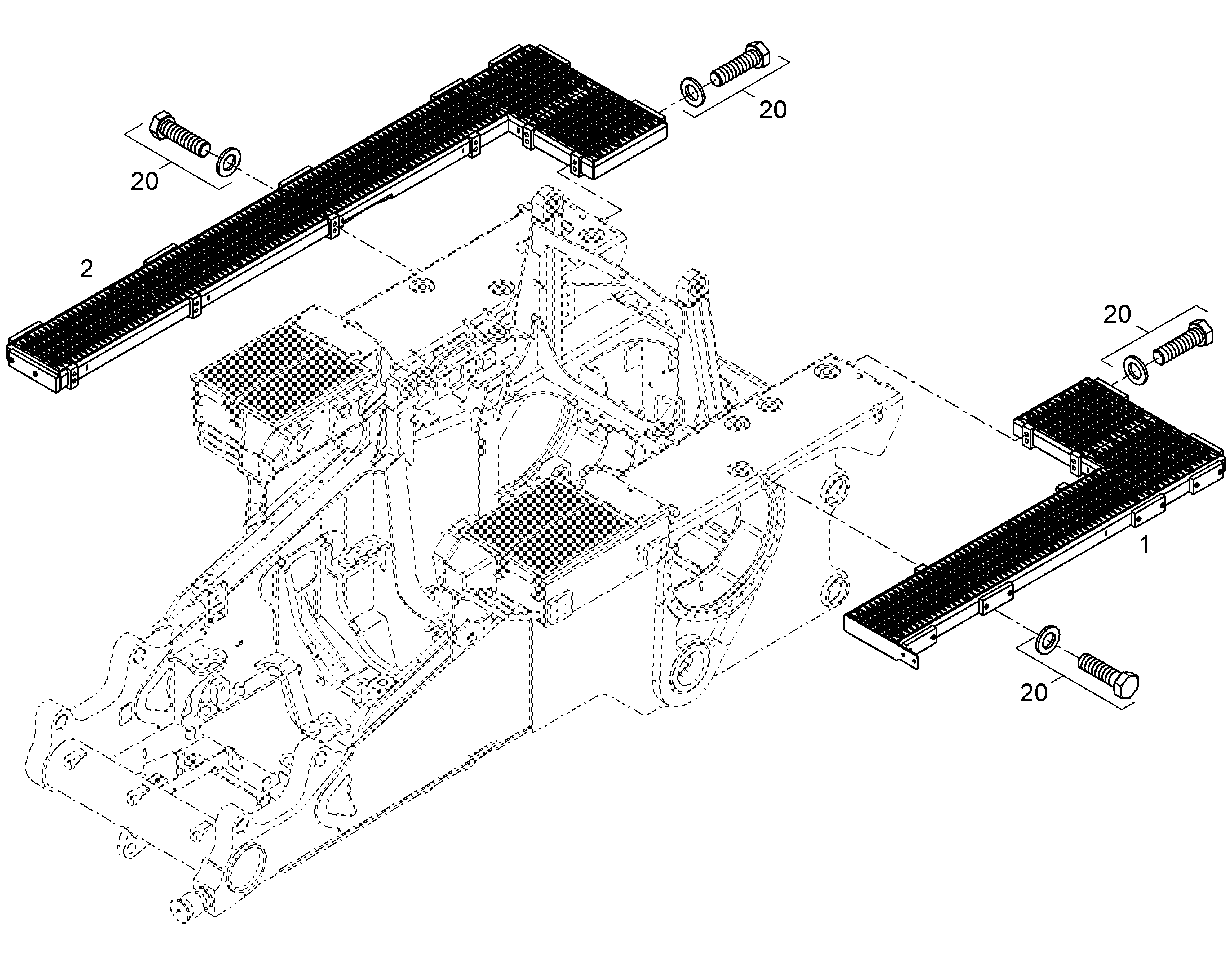 КОМПЛЕКТУЮЩИЕ ДЕТАЛИ 12822224 LIEBHERR