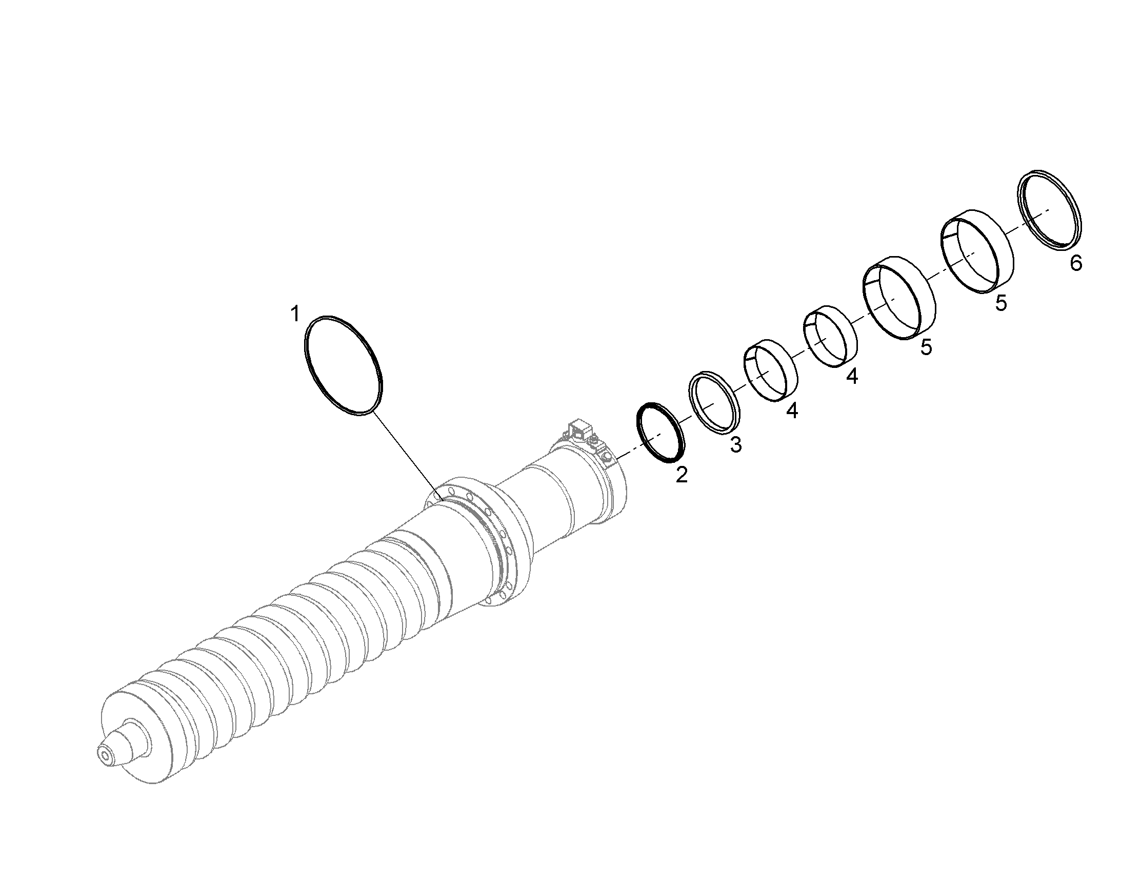УПЛОТНИТЕЛЬНОЕ КОЛЬЦО 11658635 LIEBHERR