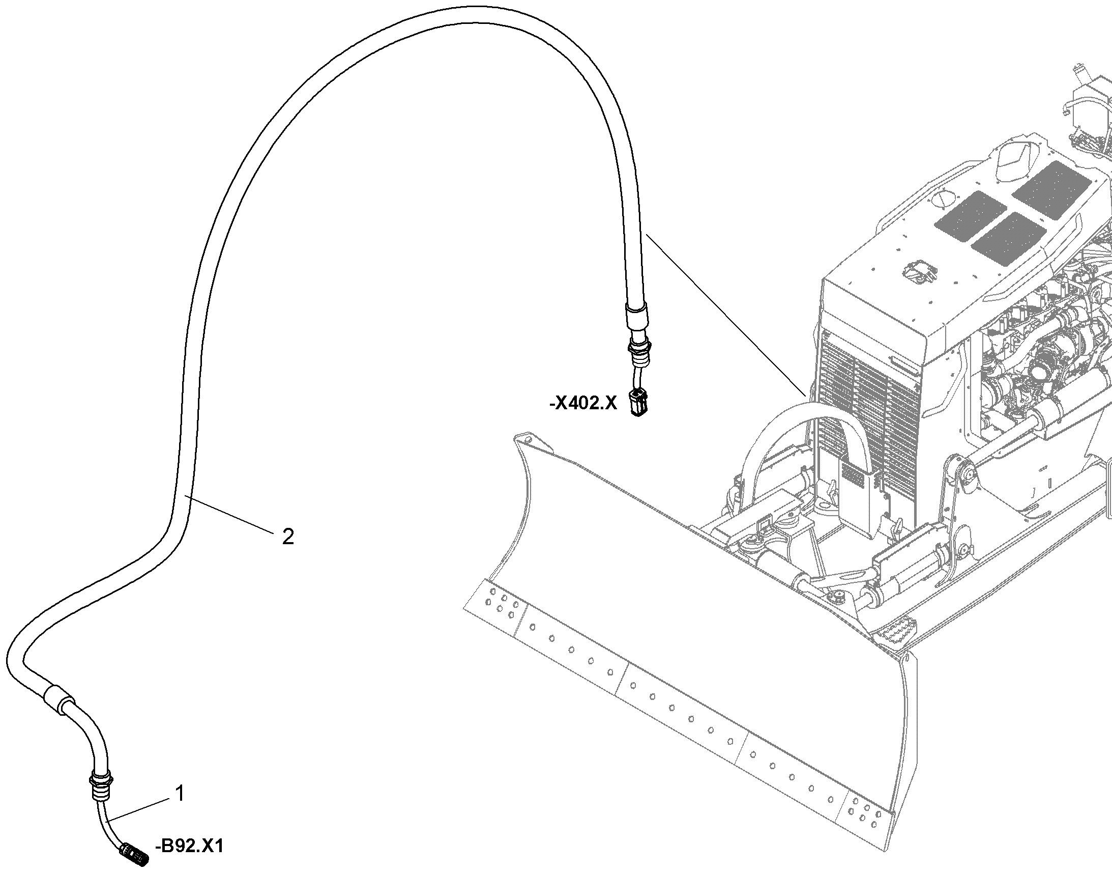 КОМПЛЕКТ КАБЕЛЕЙ W-ASS-A2 12819936 LIEBHERR