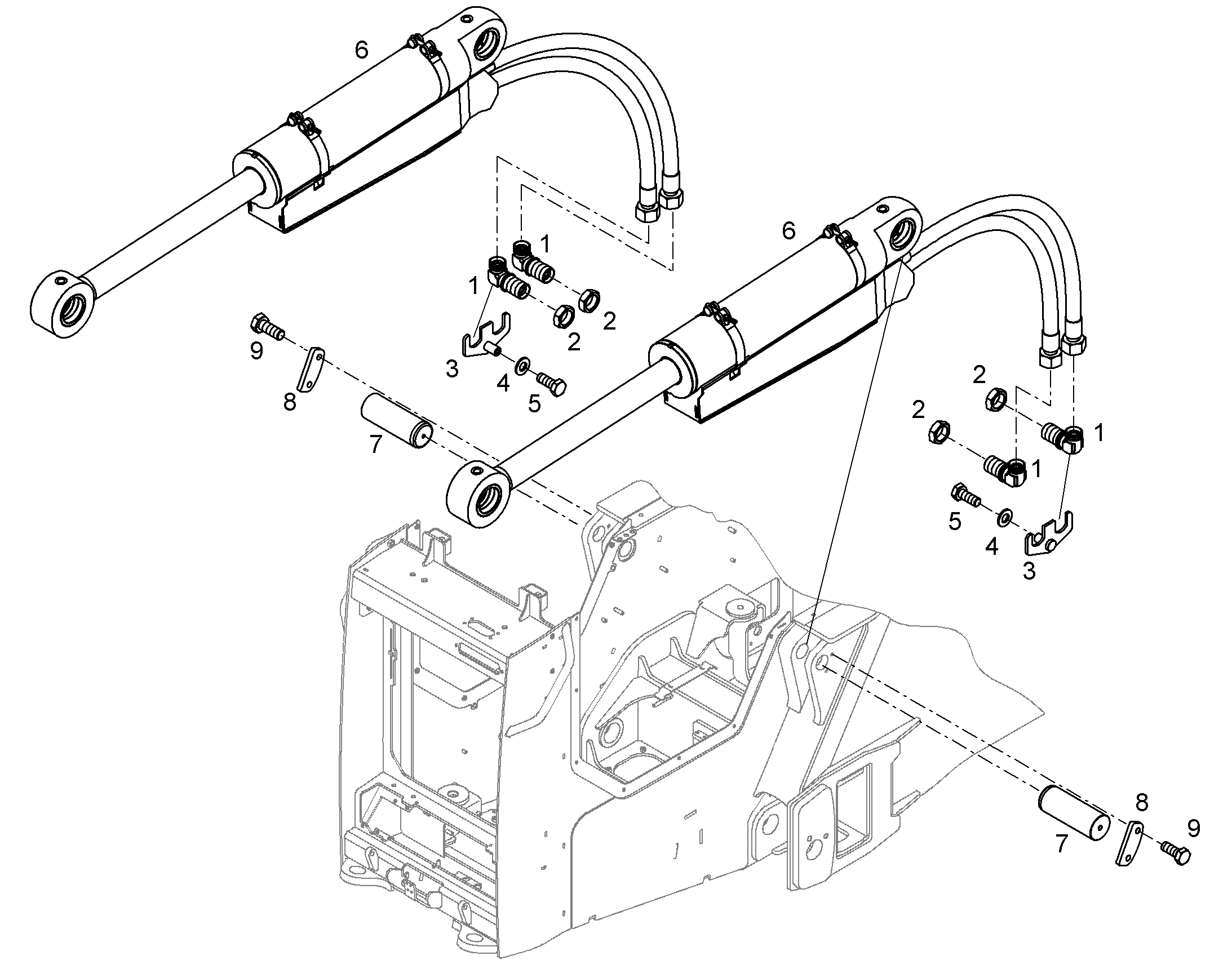 СТОПОРЕНИЕ ВРАЩЕНИЯ 12542870 LIEBHERR