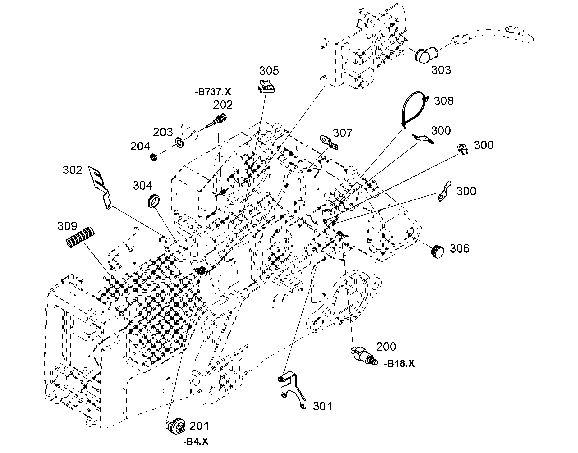 ДЕРЖАТЕЛЬ 12858742 LIEBHERR