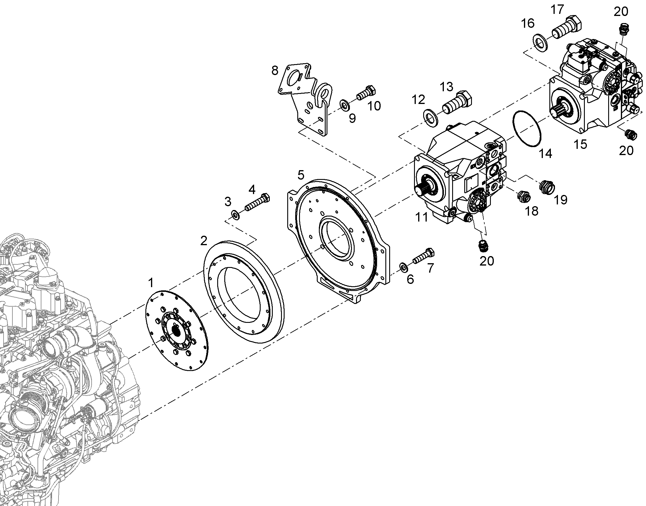 КОНСОЛЬ ФИЛЬТРА 12928225 LIEBHERR