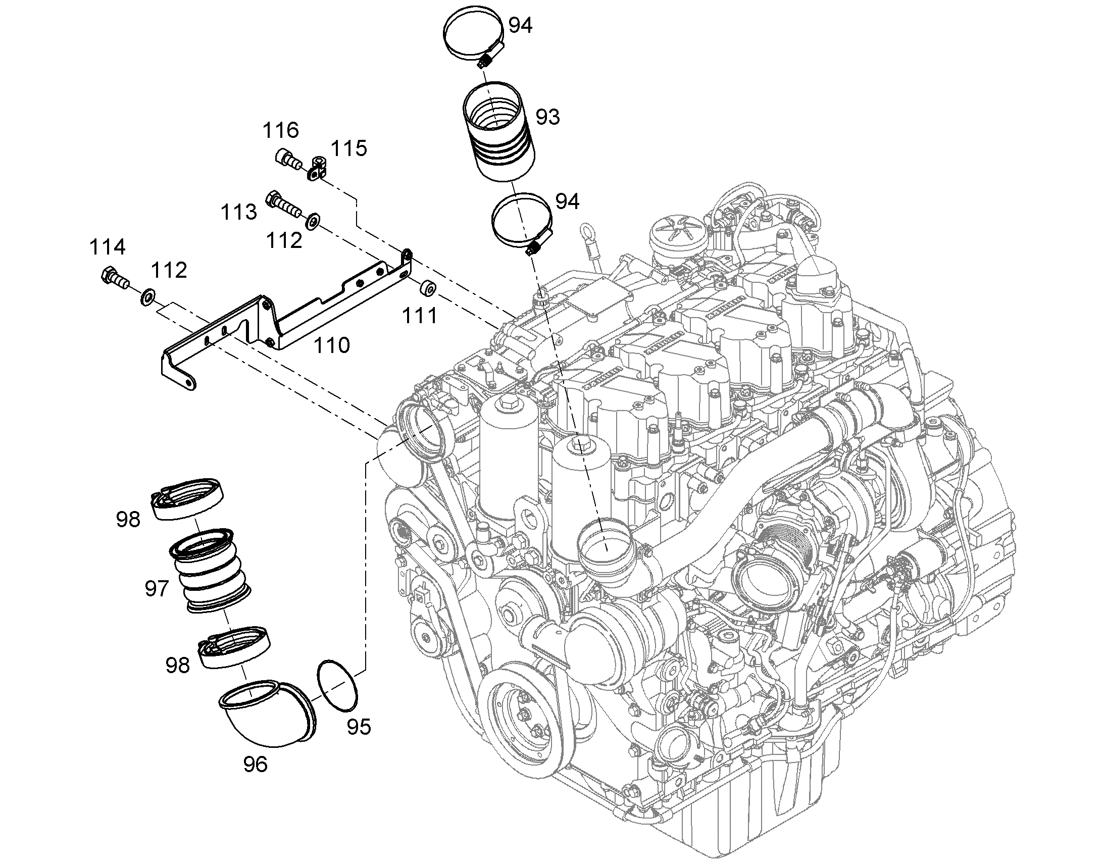КОНСОЛЬ 12555237 LIEBHERR