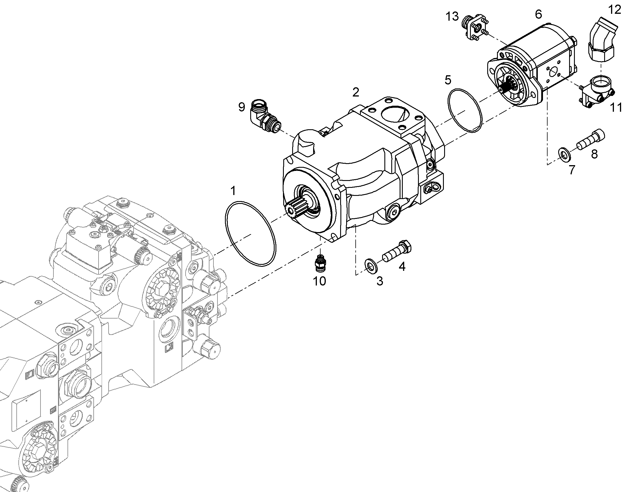 СОЕДИНЕНИЕ РЕЗЬБОВОЕ WEE 18L 7/8-14 UNF-2A 12228420 LIEBHERR