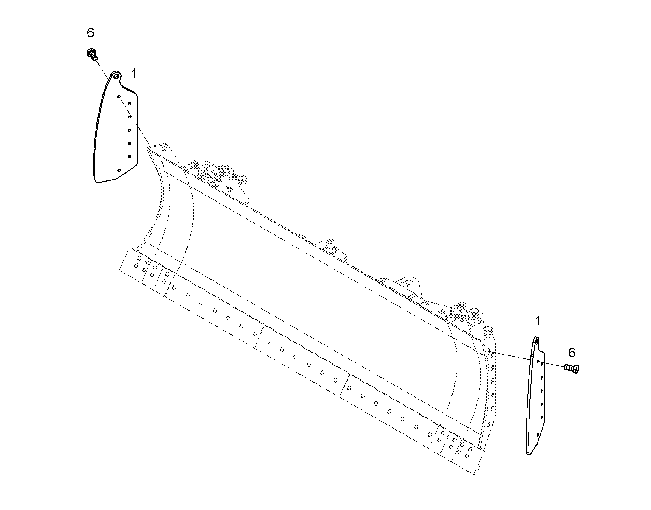 БОКОВОЙ НОЖ 12556483 LIEBHERR