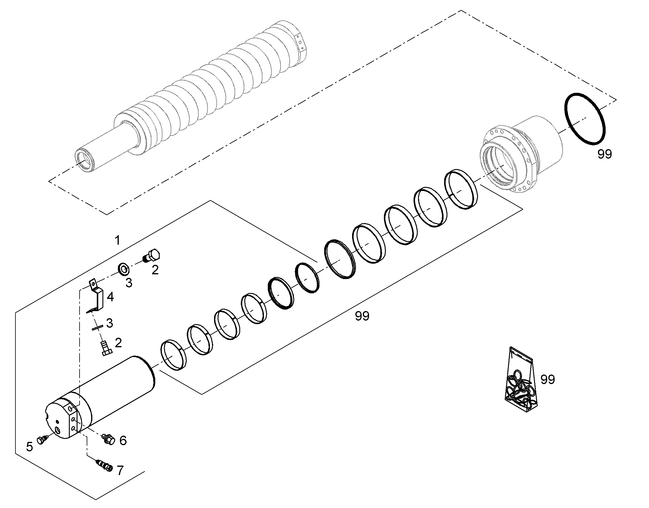 КОМПЛЕКТ УПЛОТНЕНИЙ 11837178 LIEBHERR