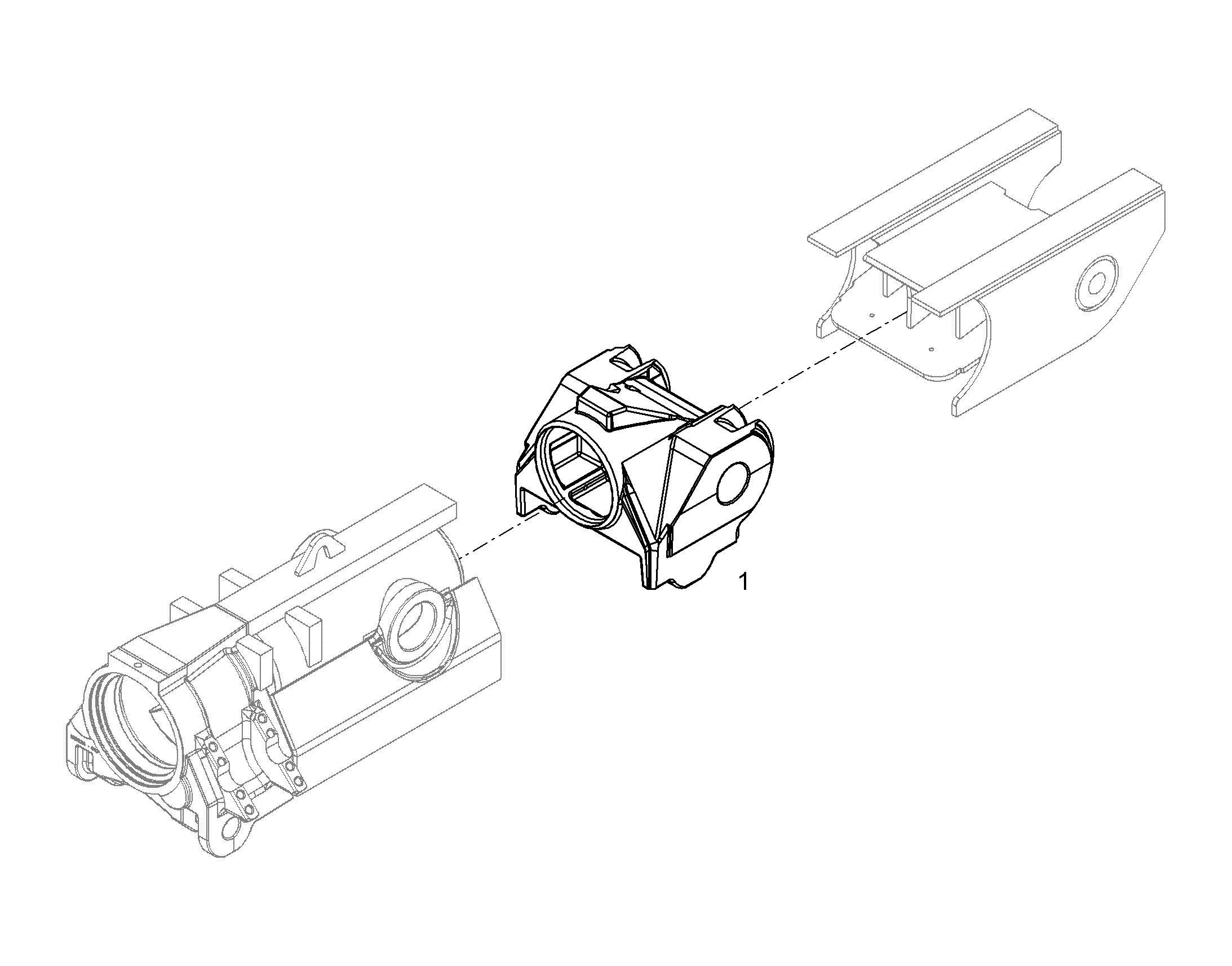 КОЖУХ ПОЛУОСИ 10318221 LIEBHERR