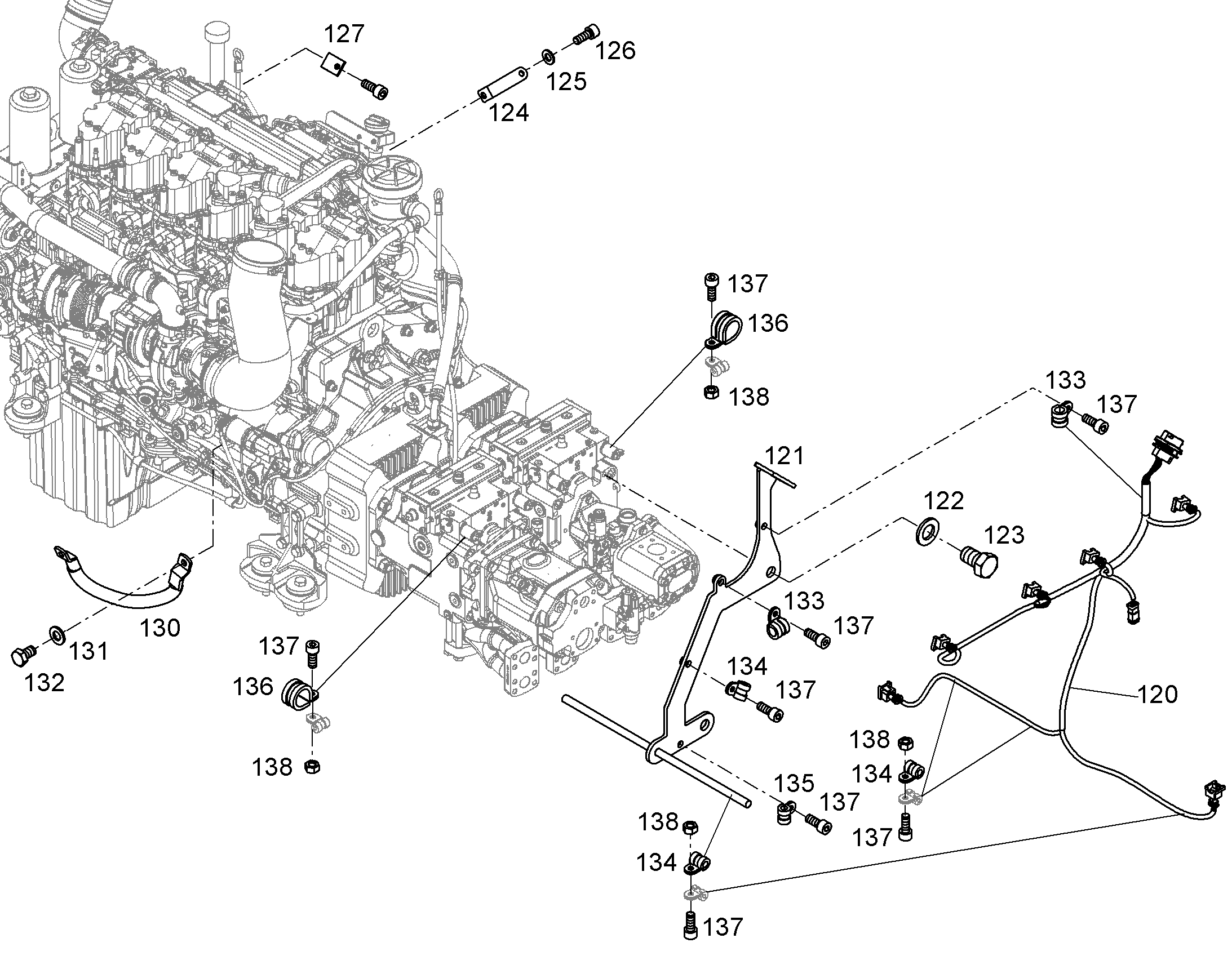 КРЕПЕЖ 12593293 LIEBHERR