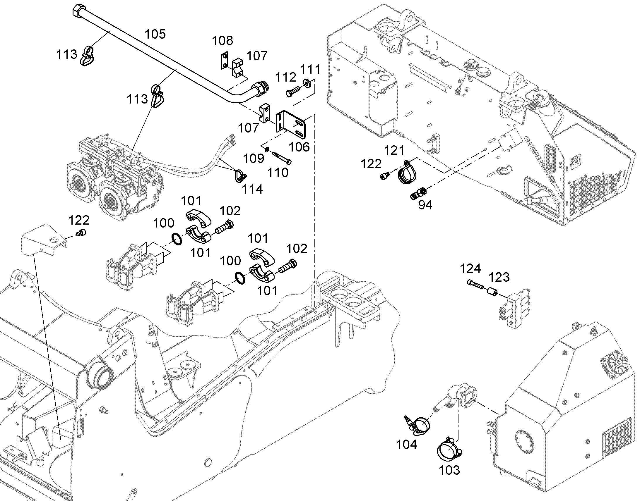 УГЛОВОЙ ПРОФИЛЬ 12596512 LIEBHERR