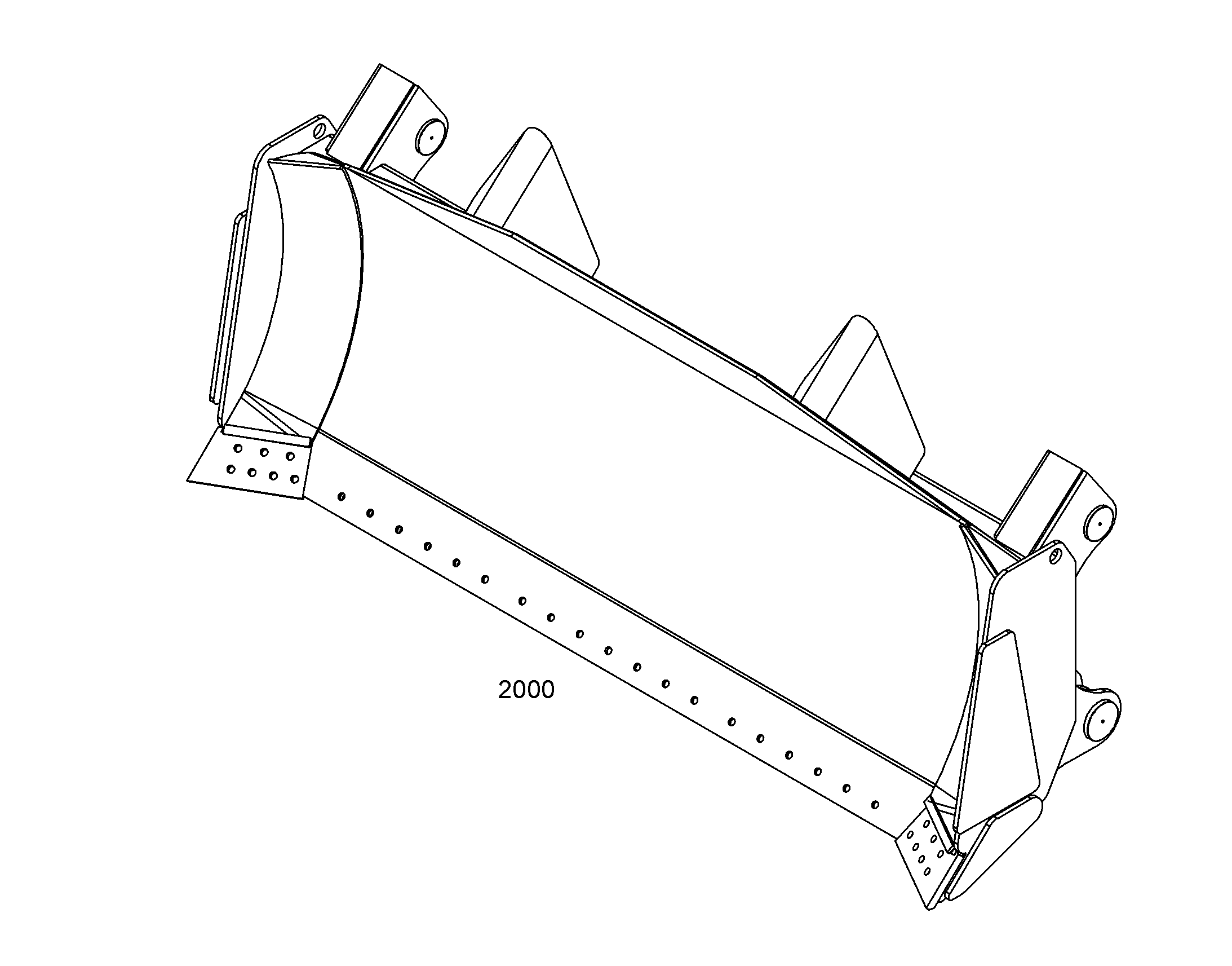 СТАЛЬНЫЕ ЭЛЕМЕНТЫ НОЖА 10320668 LIEBHERR