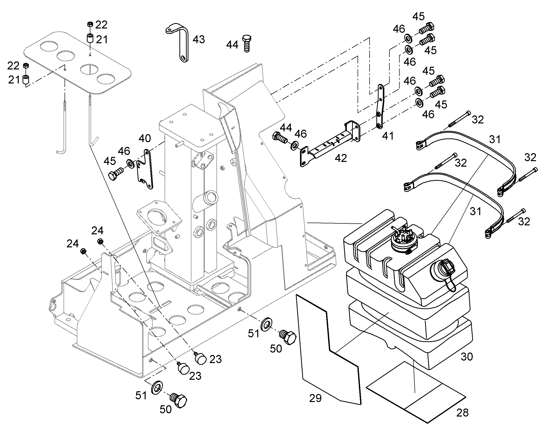 ПЛАНКА 12485048 LIEBHERR