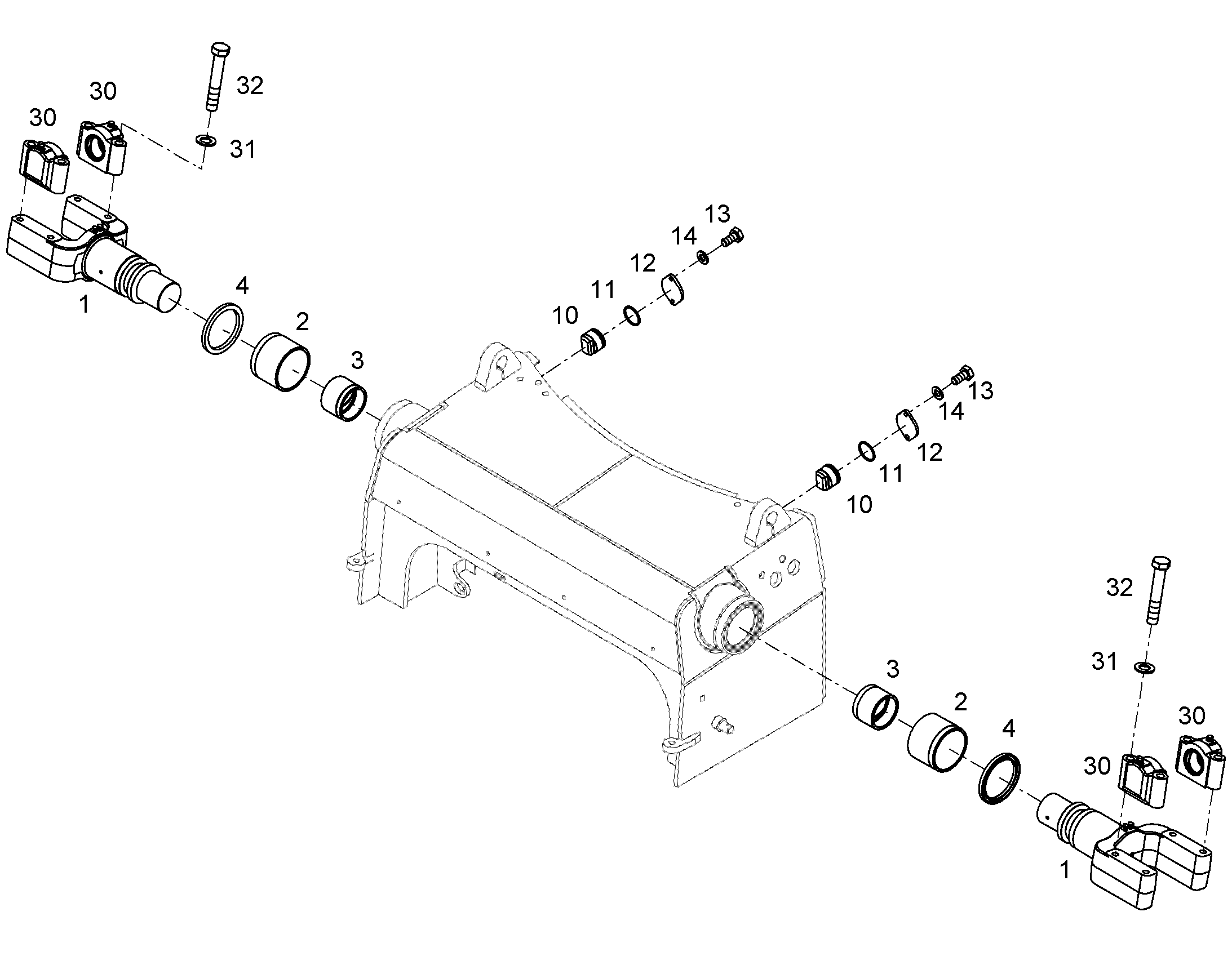 BEARING EYE CPL 12829555 LIEBHERR