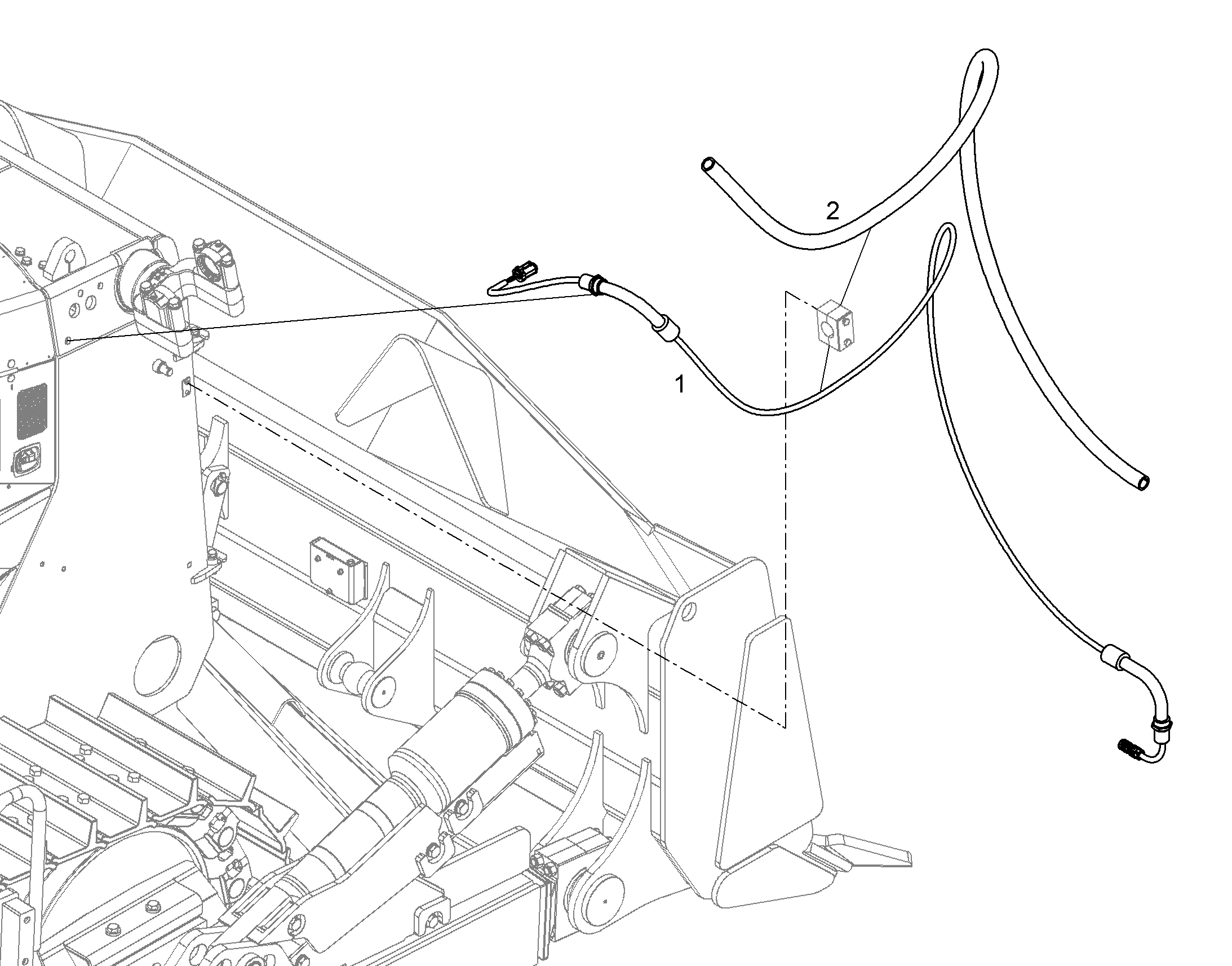 КОМПЛЕКТ КАБЕЛЕЙ W-ASS-A6 12992298 LIEBHERR
