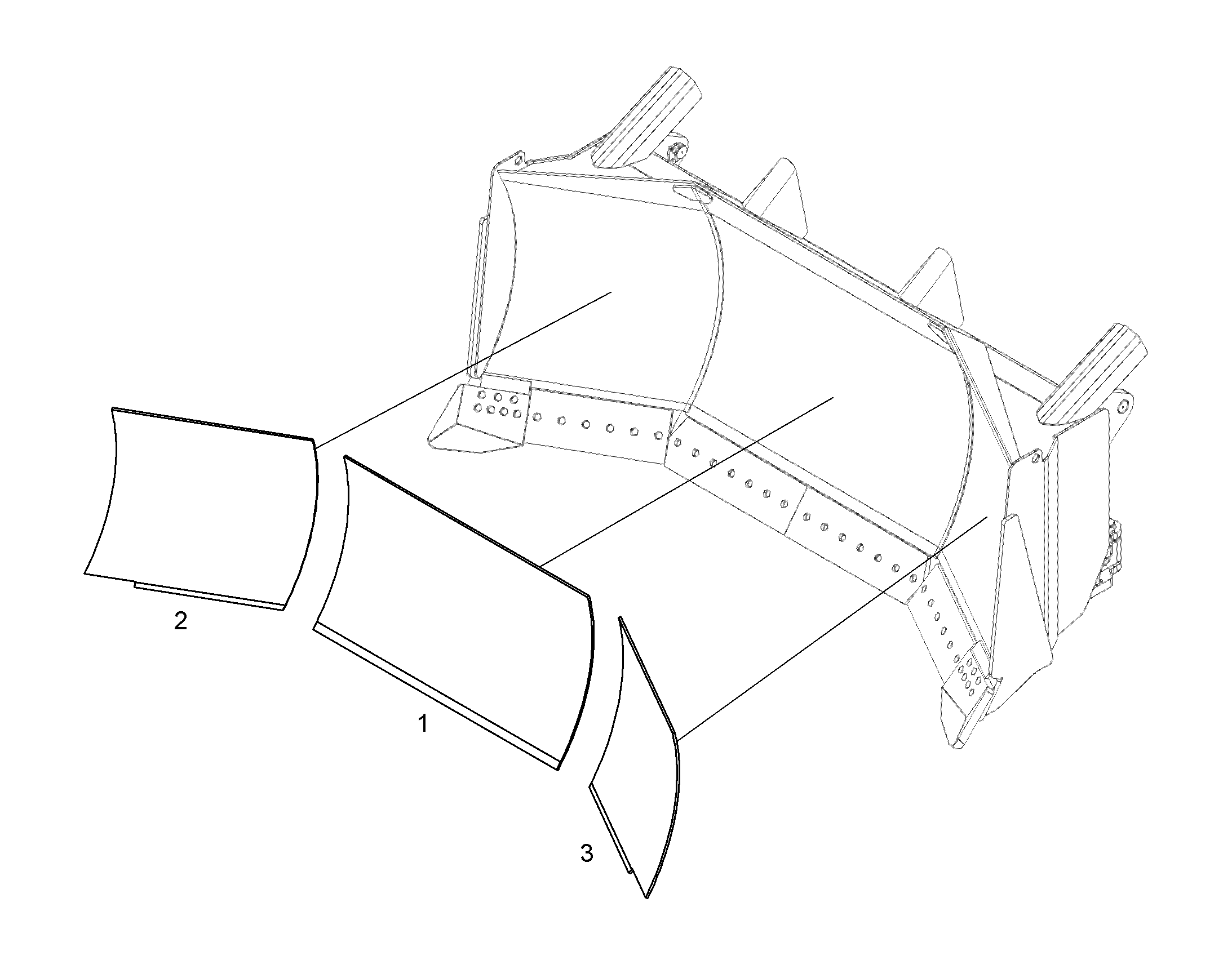 ПЛАСТИНА ИЗНАШИВАЮЩАЯСЯ 12836624 LIEBHERR