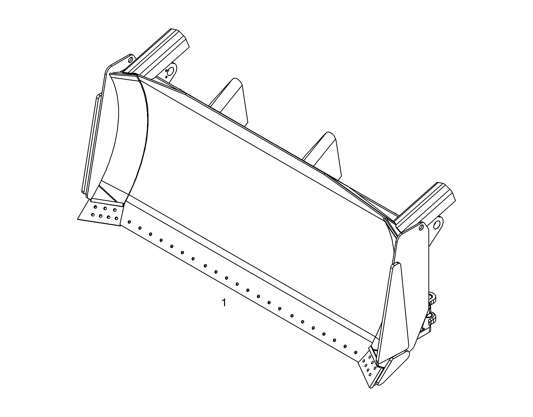 ОТВАЛ 12487234 LIEBHERR