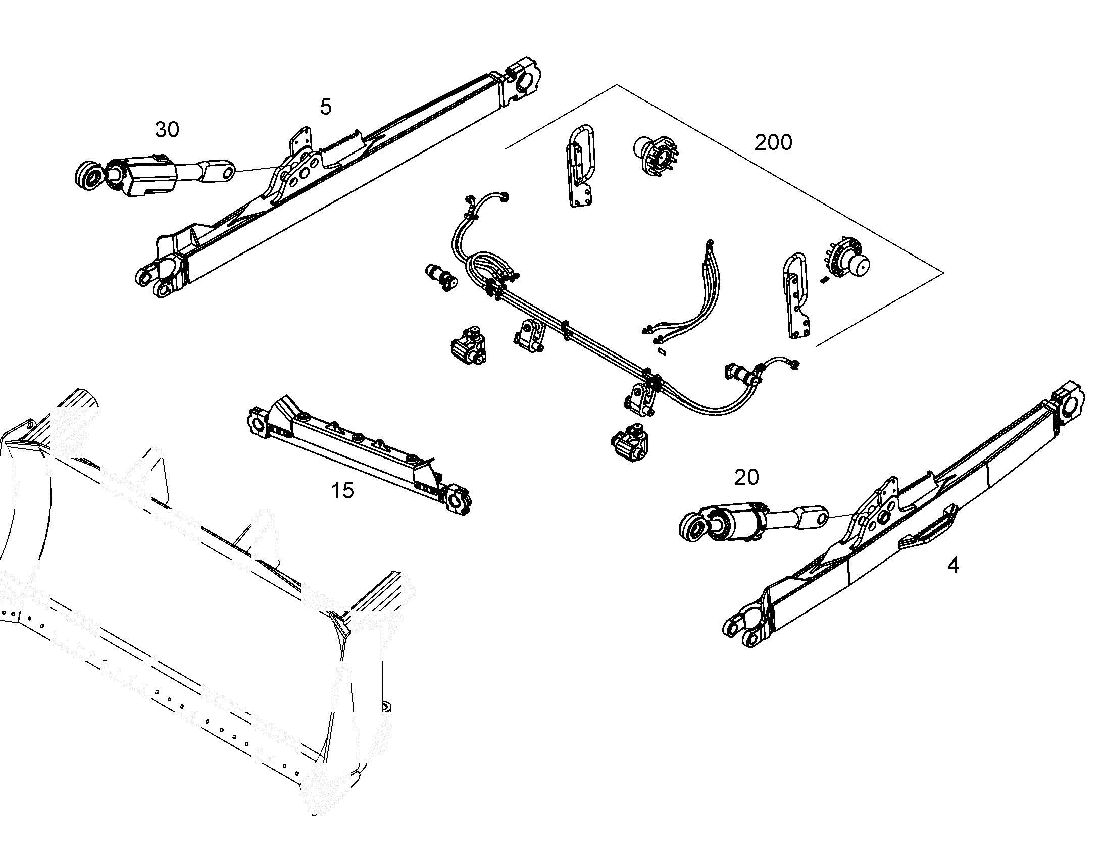 КОМПЛЕКТУЮЩИЕ  ДЕТАЛИ 12592614 LIEBHERR