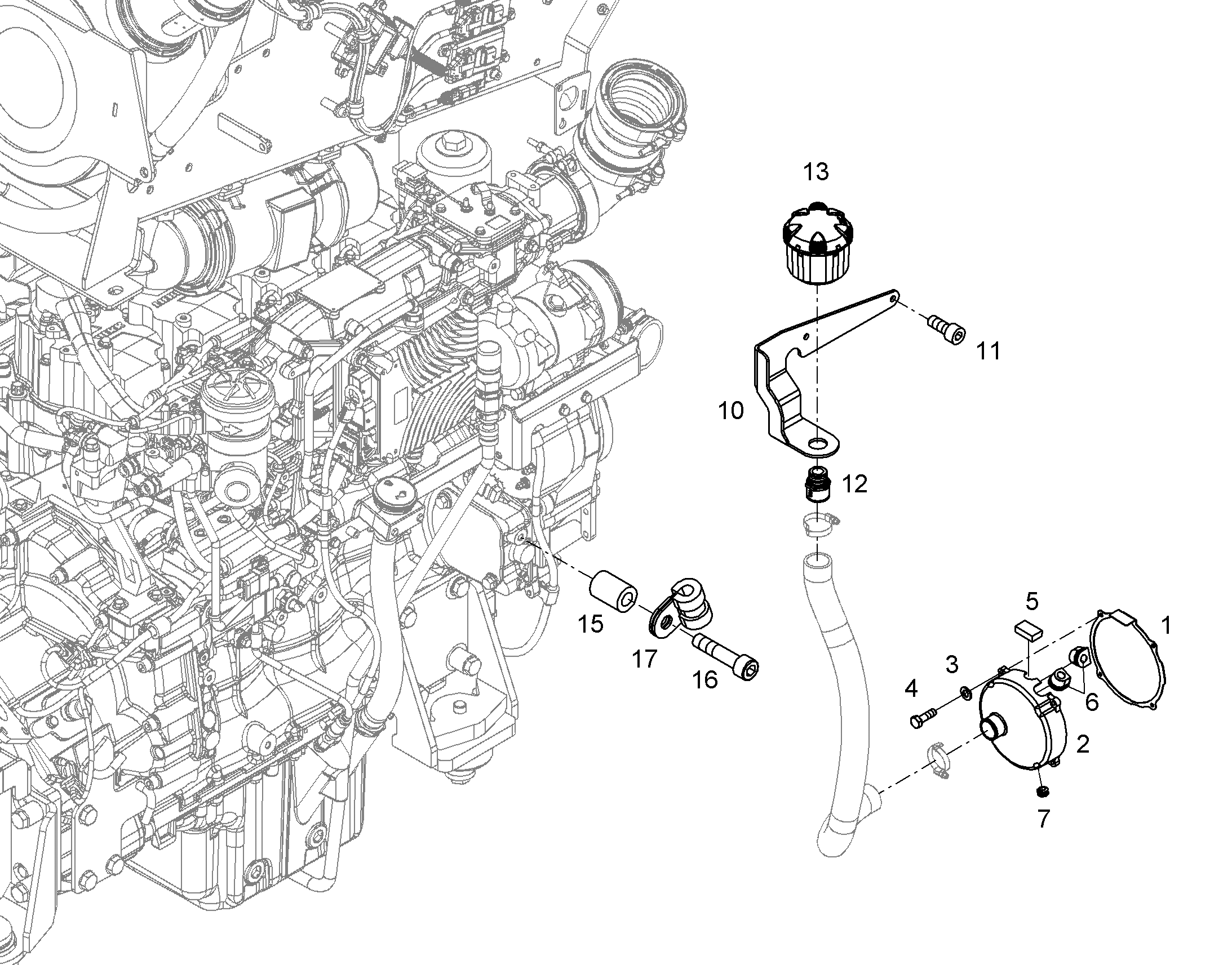 ДОРАБОТКА ПАТРУБКА 3/4X1/2 ED 13439160 LIEBHERR