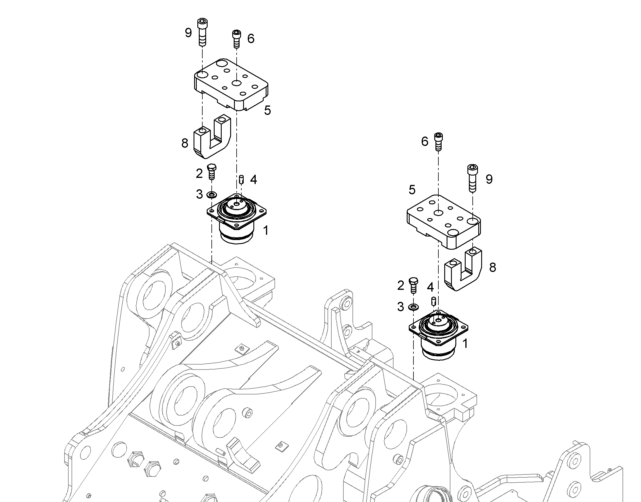 ОГРАНИЧИТЕЛЬ ХОДА 12926911 LIEBHERR