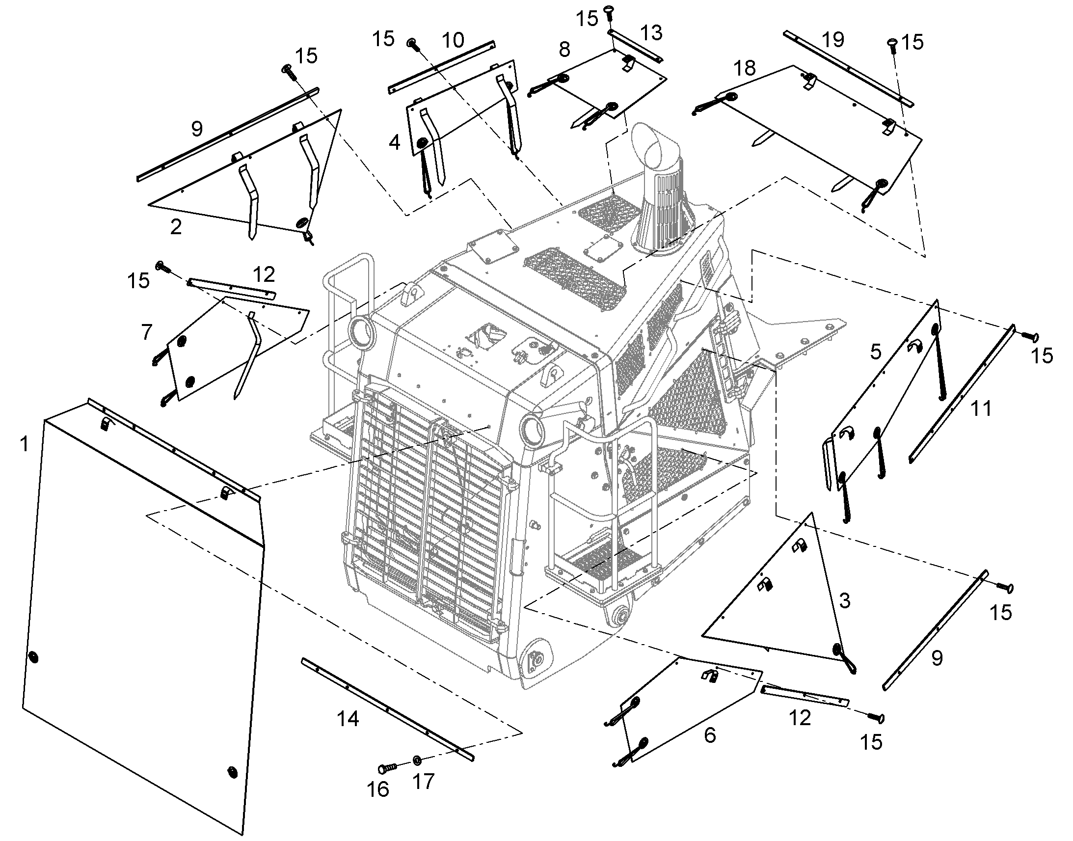 ПЛАНКА 12988845 LIEBHERR