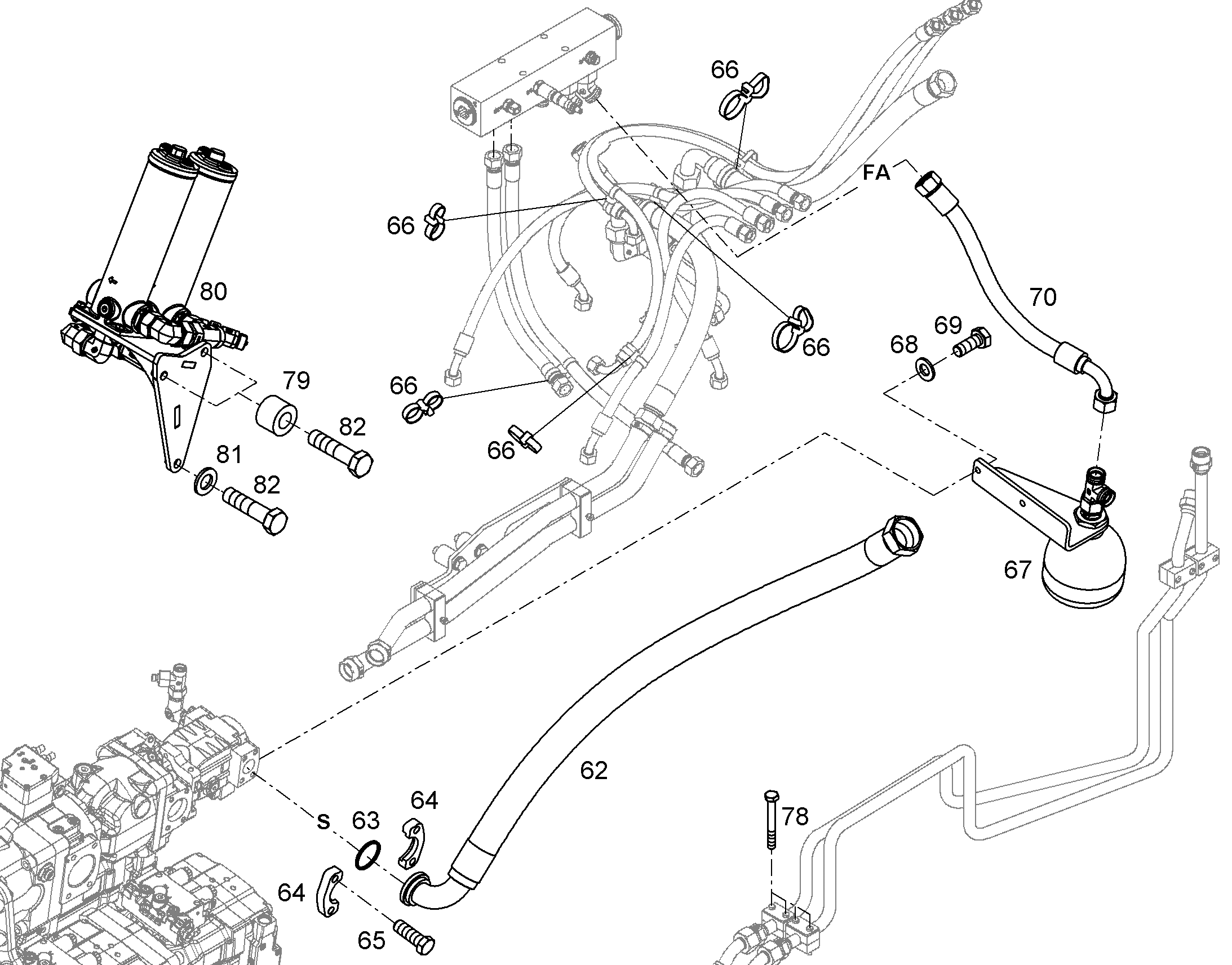 ГИДРОАККУМУЛЯТОР 12962166 LIEBHERR