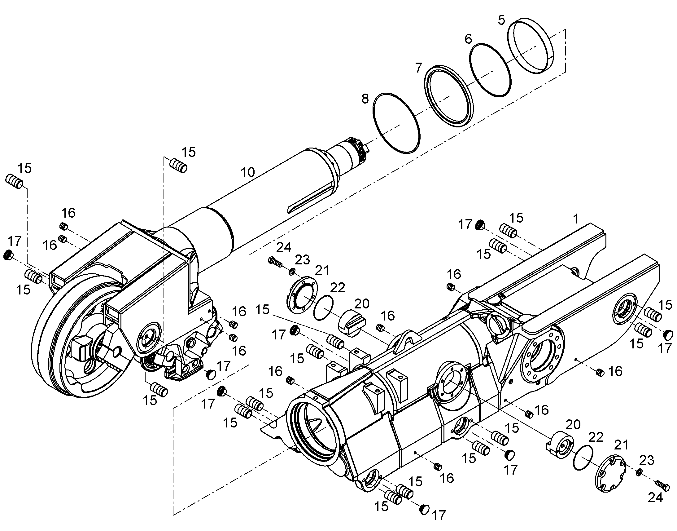 ФИКСИРОВАНИЕ 11351575 LIEBHERR