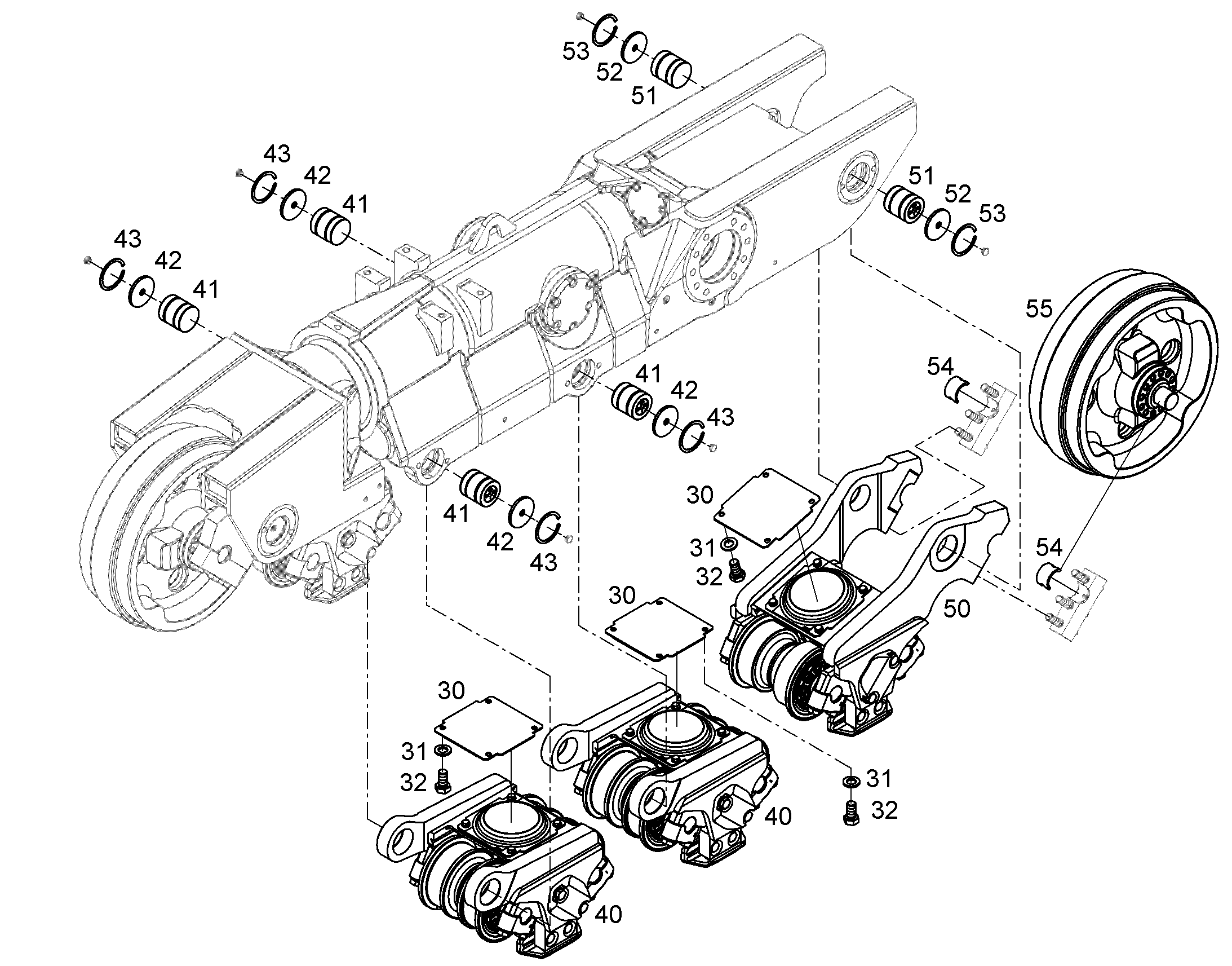 КОЛЕСО НАПРАВЛЯЮЩЕЕ D9N 12213161 LIEBHERR