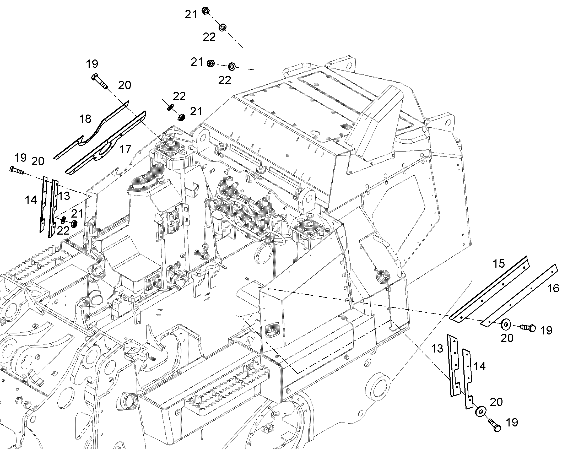 ПЛАНКА 12835894 LIEBHERR