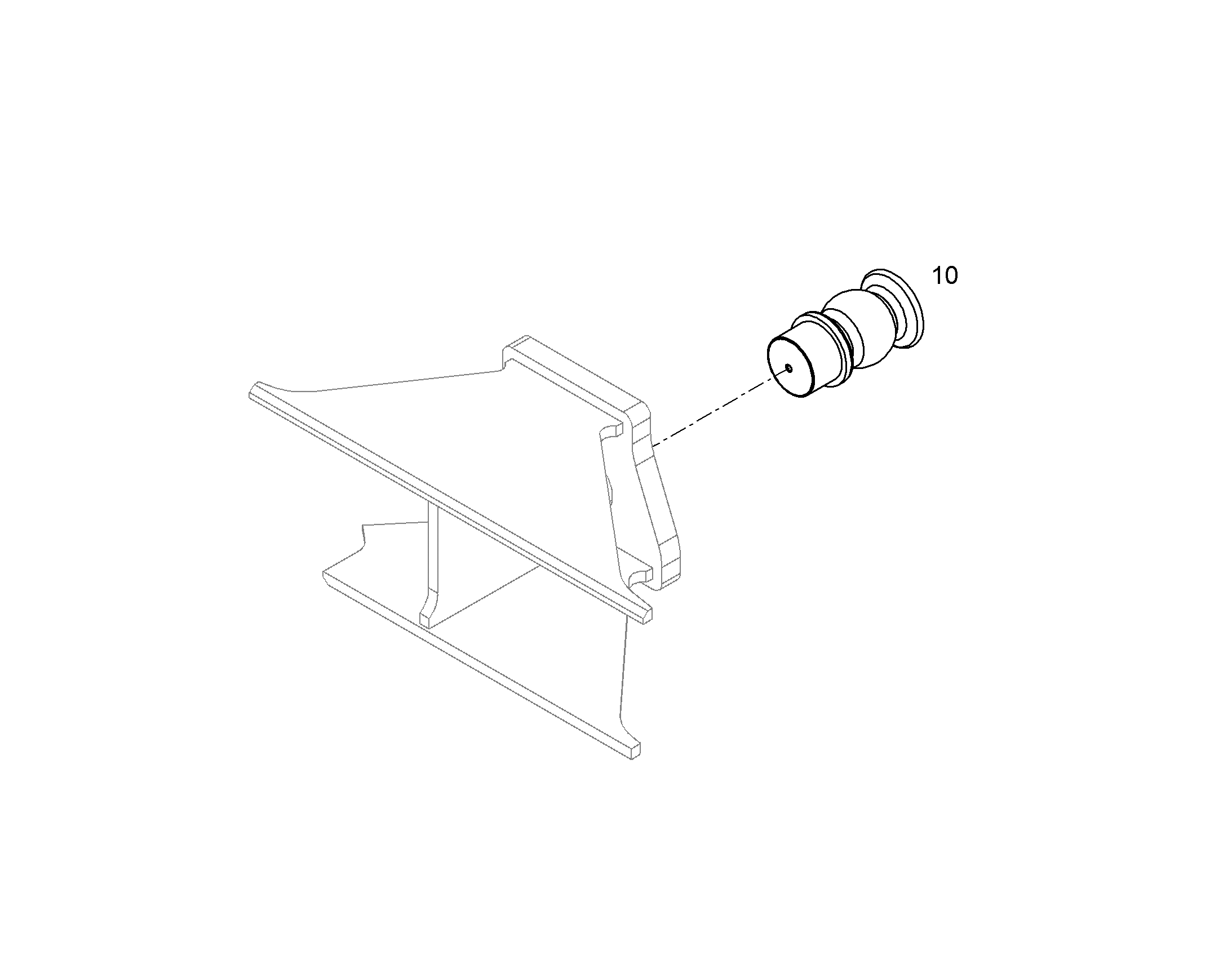 ЦАПФА ШАРОВАЯ 9091734 LIEBHERR
