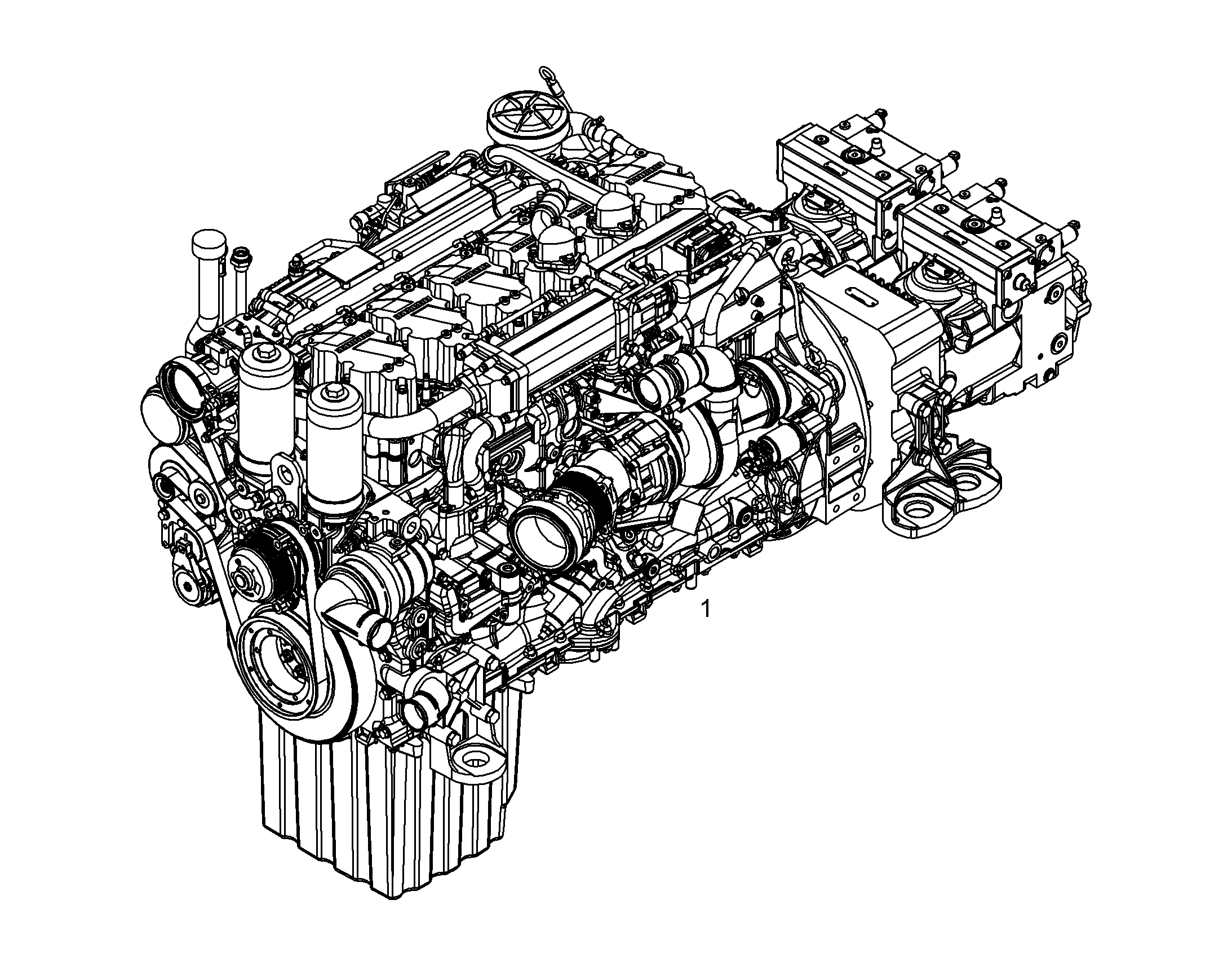 СИСТЕМА ПРИВОДА AG 946 G 369 12591689 LIEBHERR