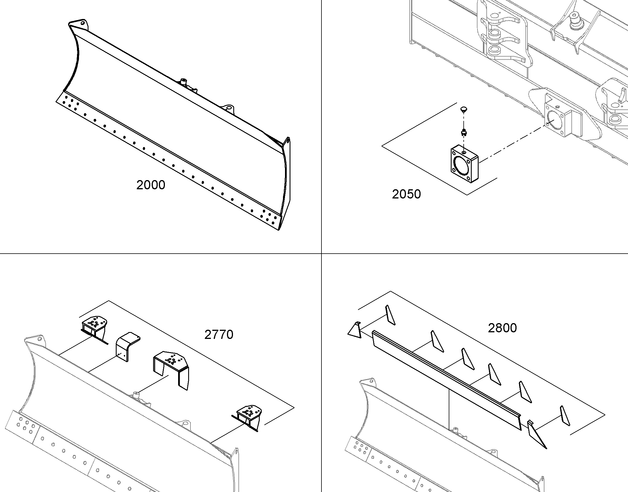 СТАЛЬНЫЕ ЭЛЕМЕНТЫ НОЖА 12829196 LIEBHERR
