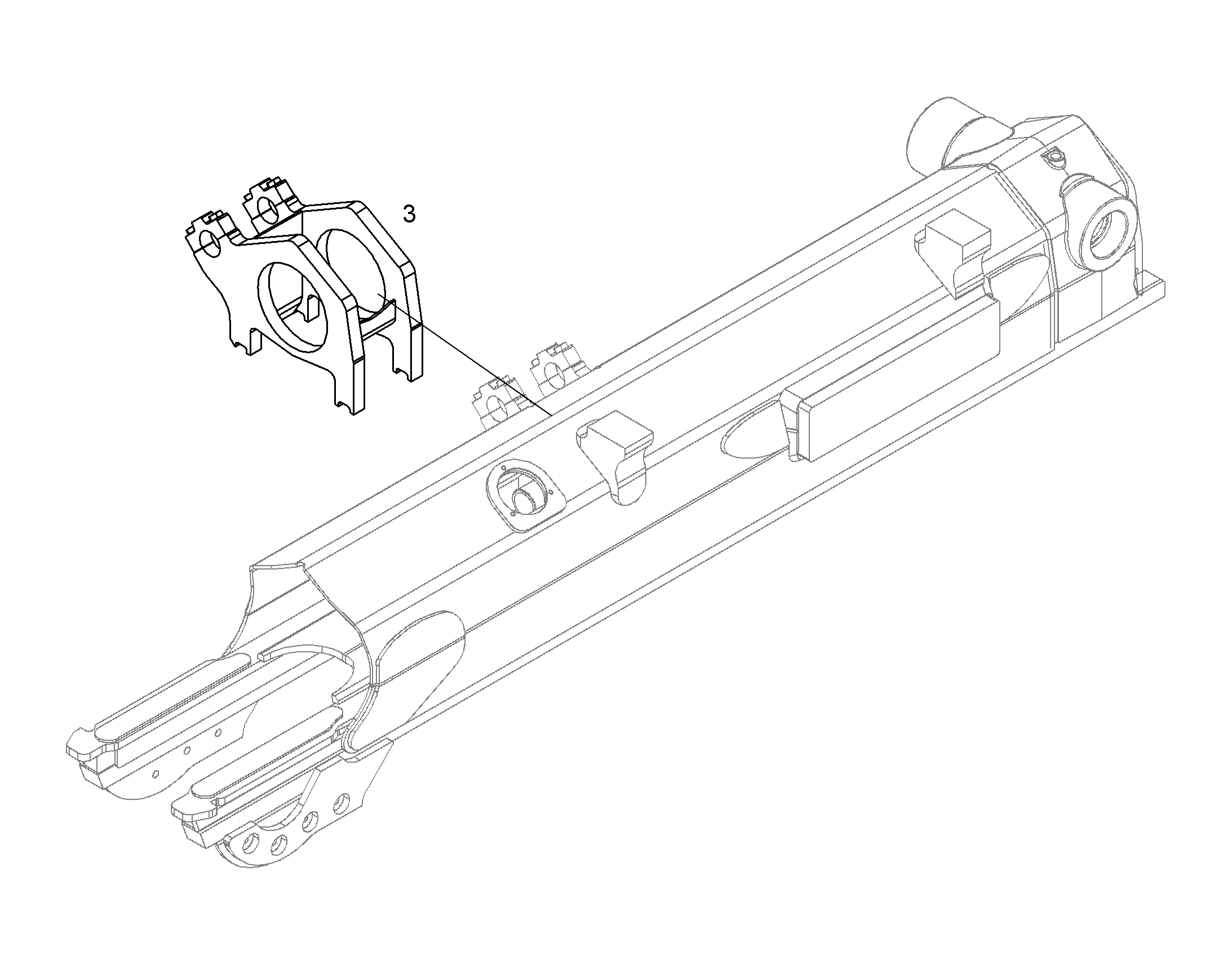 СТОЙКА ПОДШИПНИКА 12413540 LIEBHERR