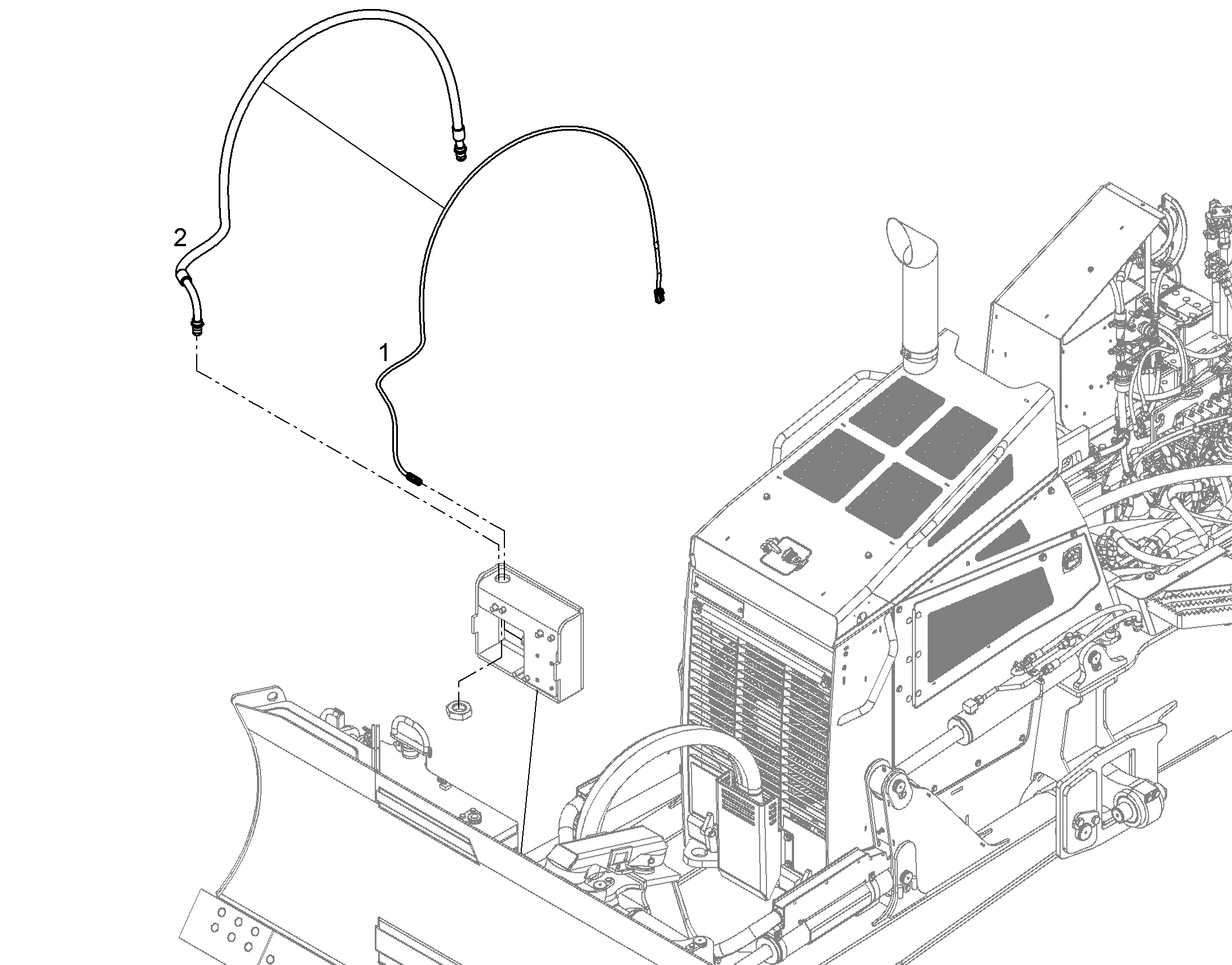 ШЛАНГОПРОВОД 16X1750 12855887 LIEBHERR