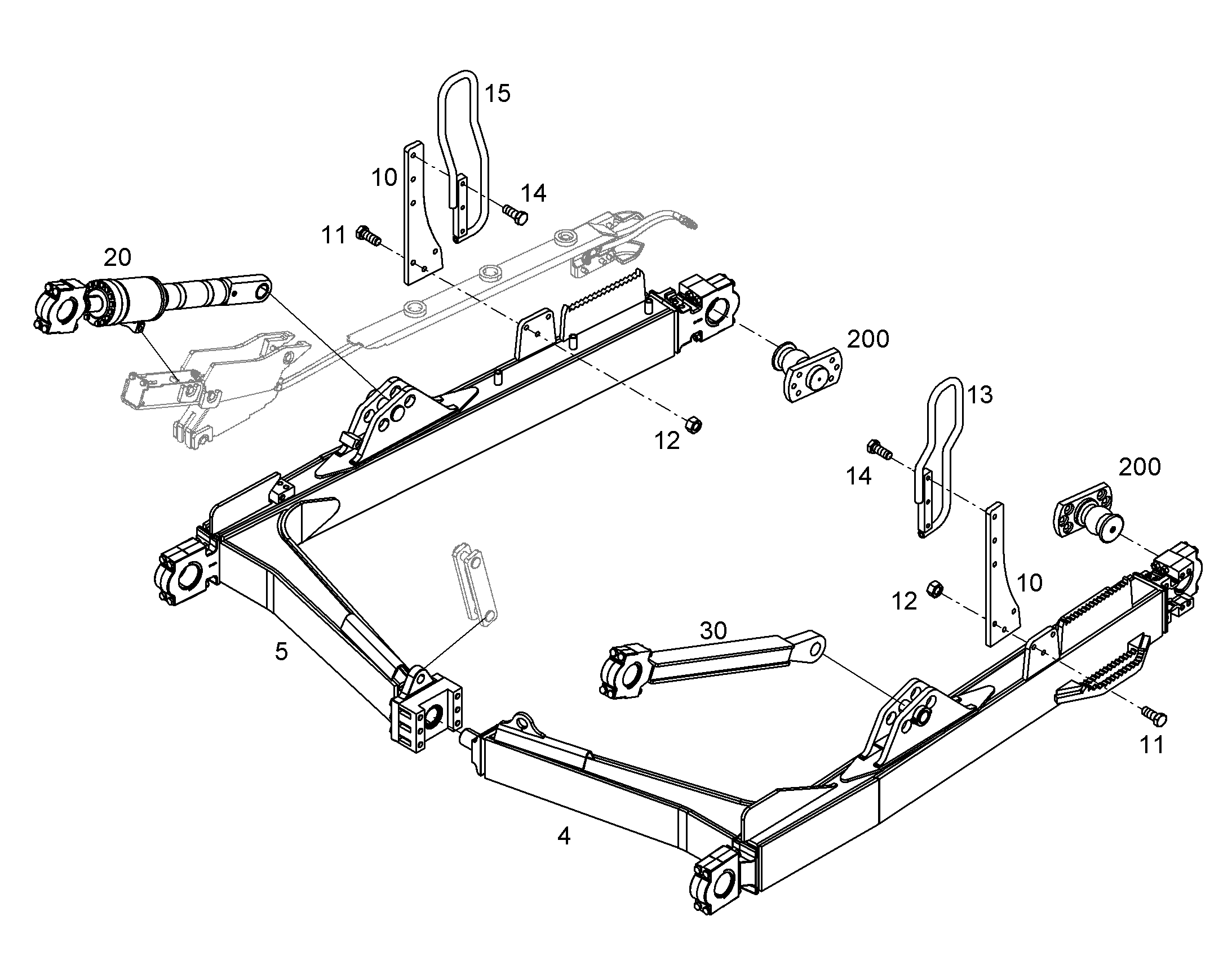 КОМПЛЕКТУЮЩИЕ ДЕТАЛИ 12944852 LIEBHERR