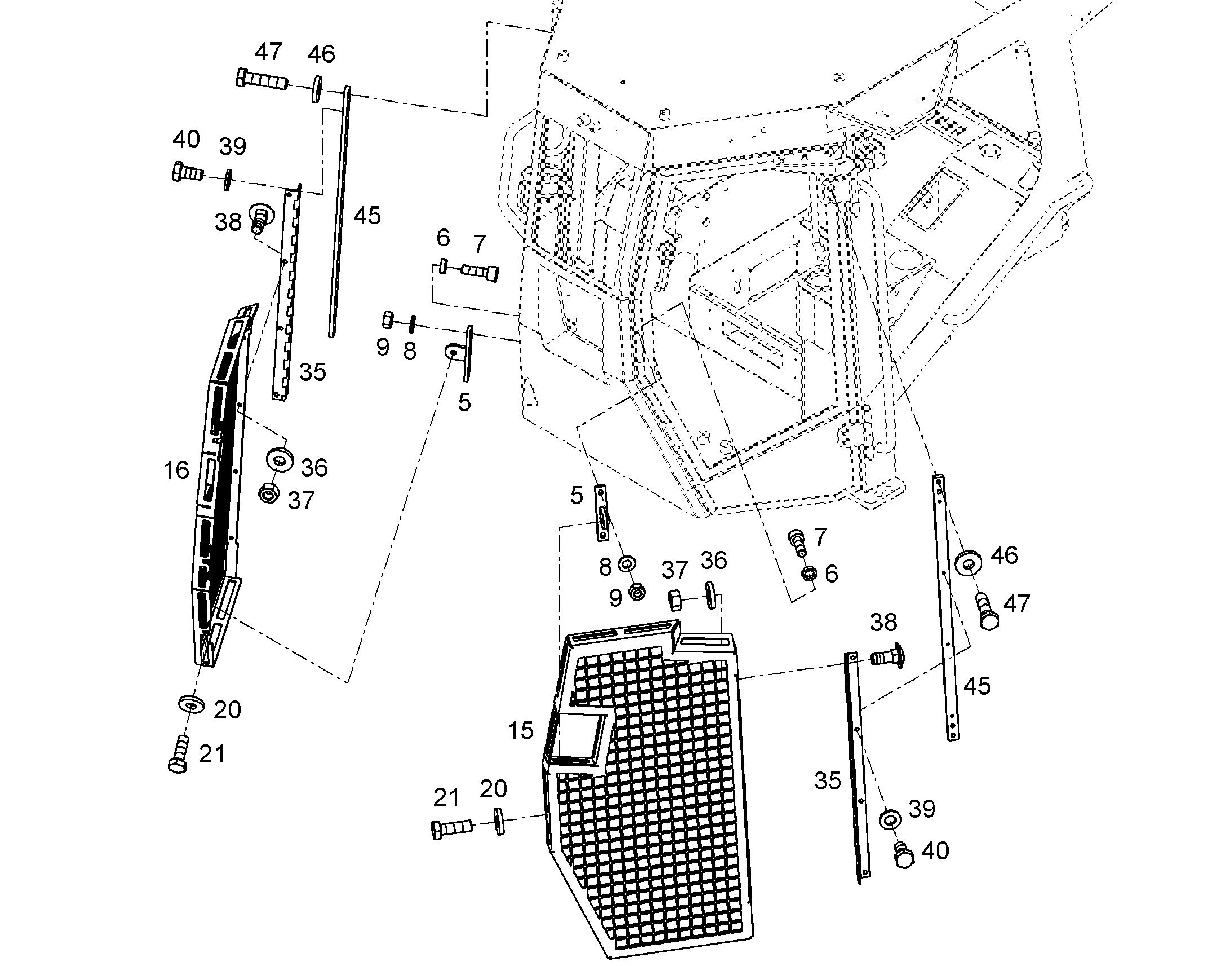 ГИЛЬЗА РАСПОРНАЯ 9X13X4 13476666 LIEBHERR