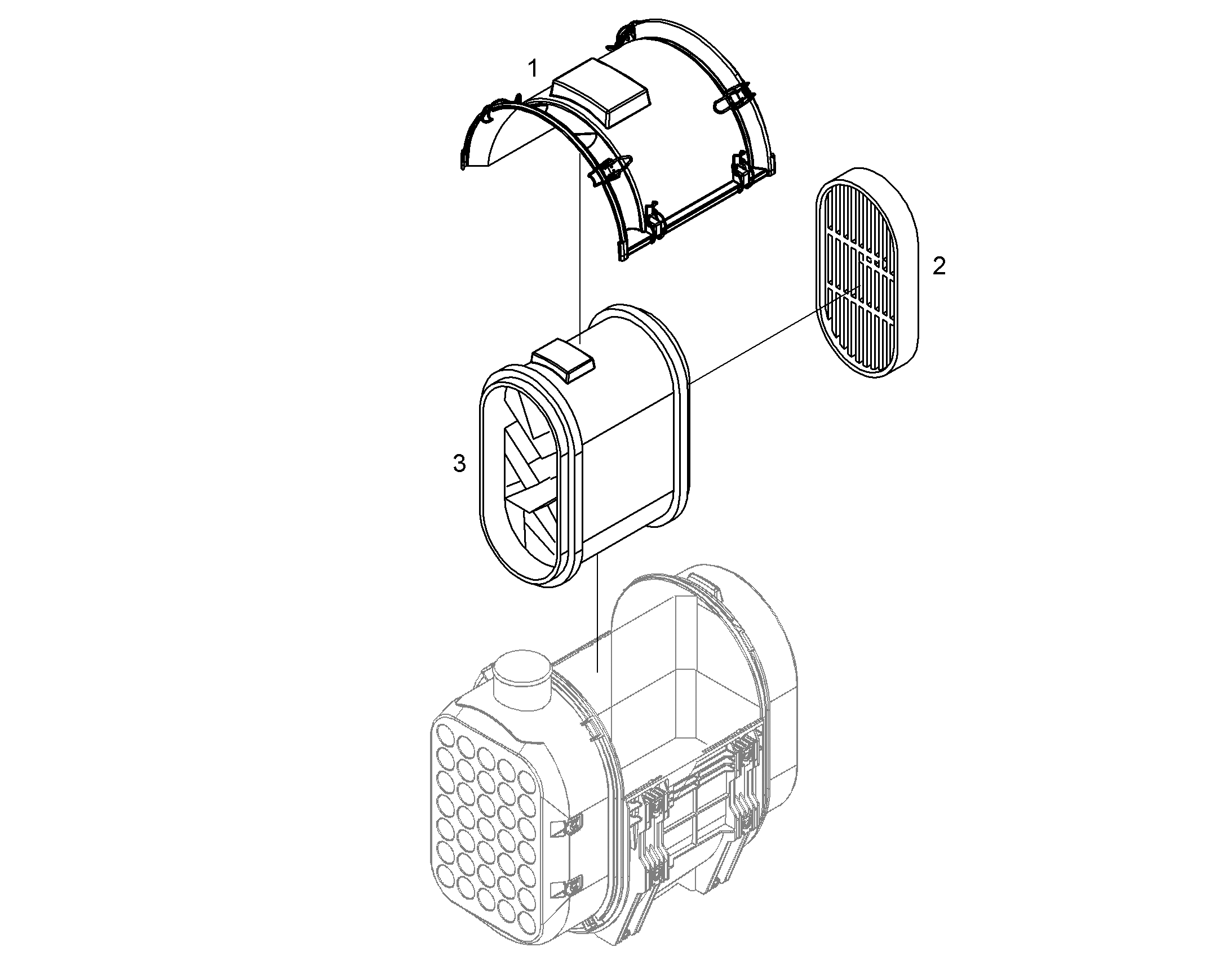 КРЫШКА 12280009 LIEBHERR