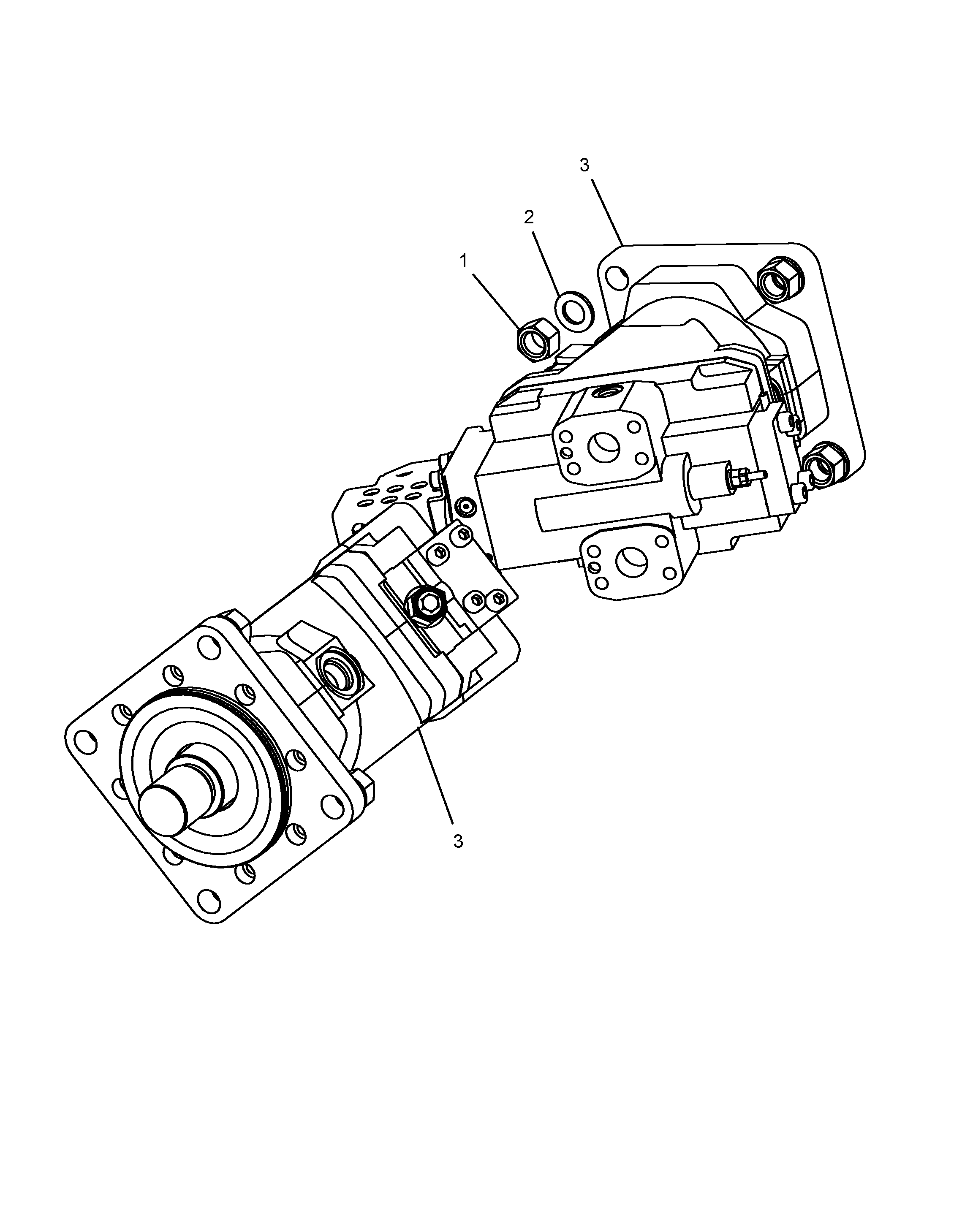 ГАЙКА 3/4-10UNC 10342820 LIEBHERR