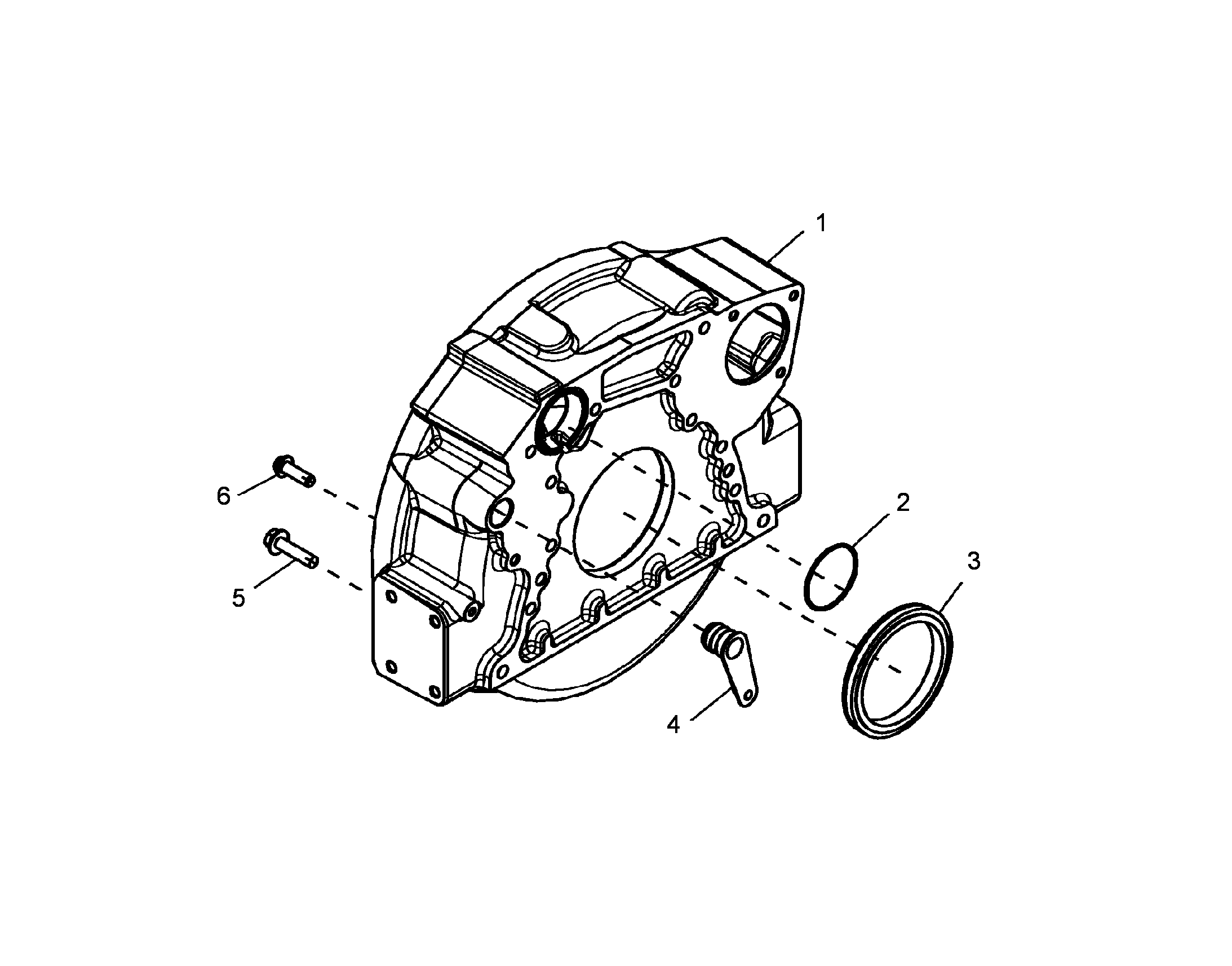 КОРПУС 10340652 LIEBHERR