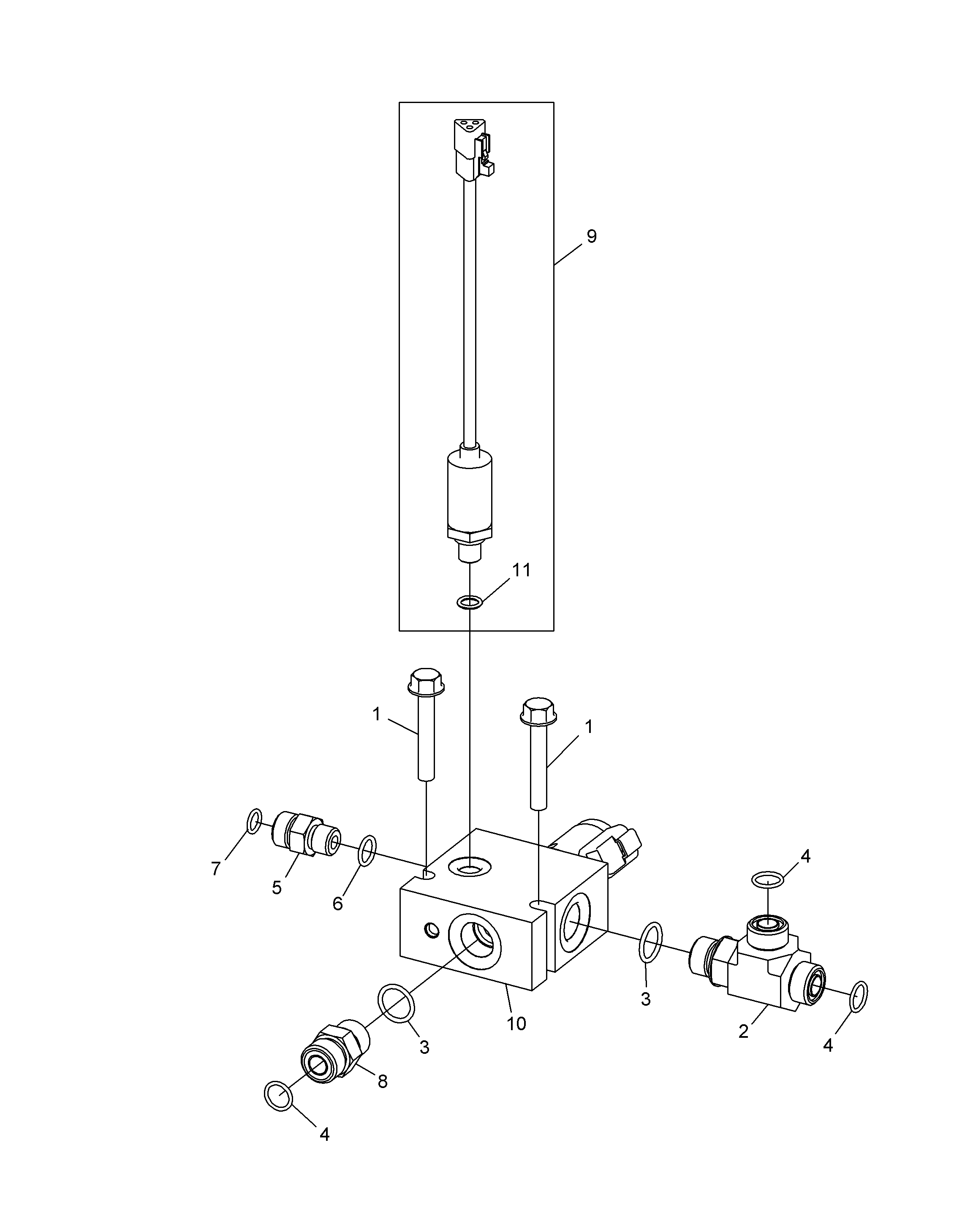 КЛАПАН 10337696 LIEBHERR