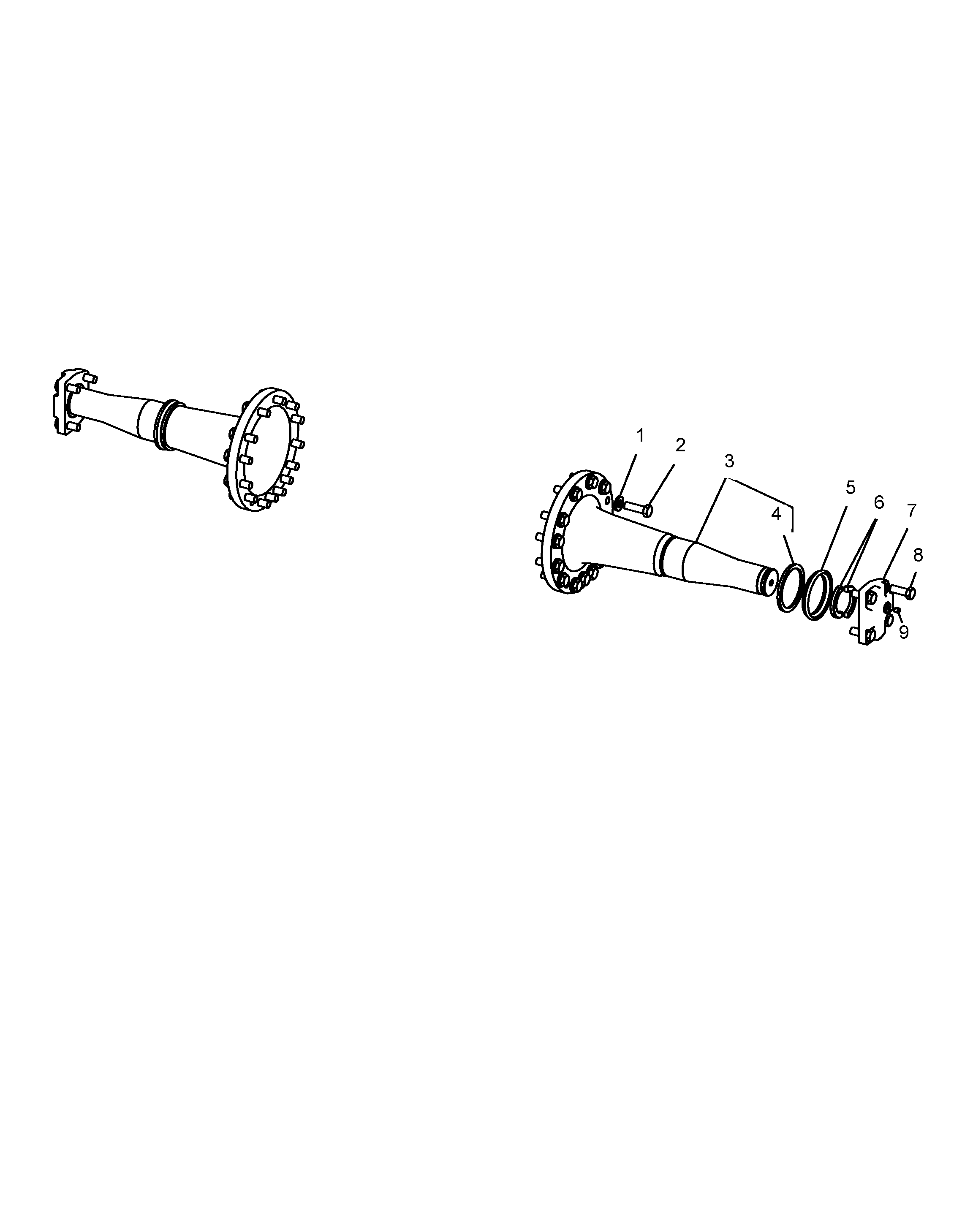 ОСЬ 10336147 LIEBHERR
