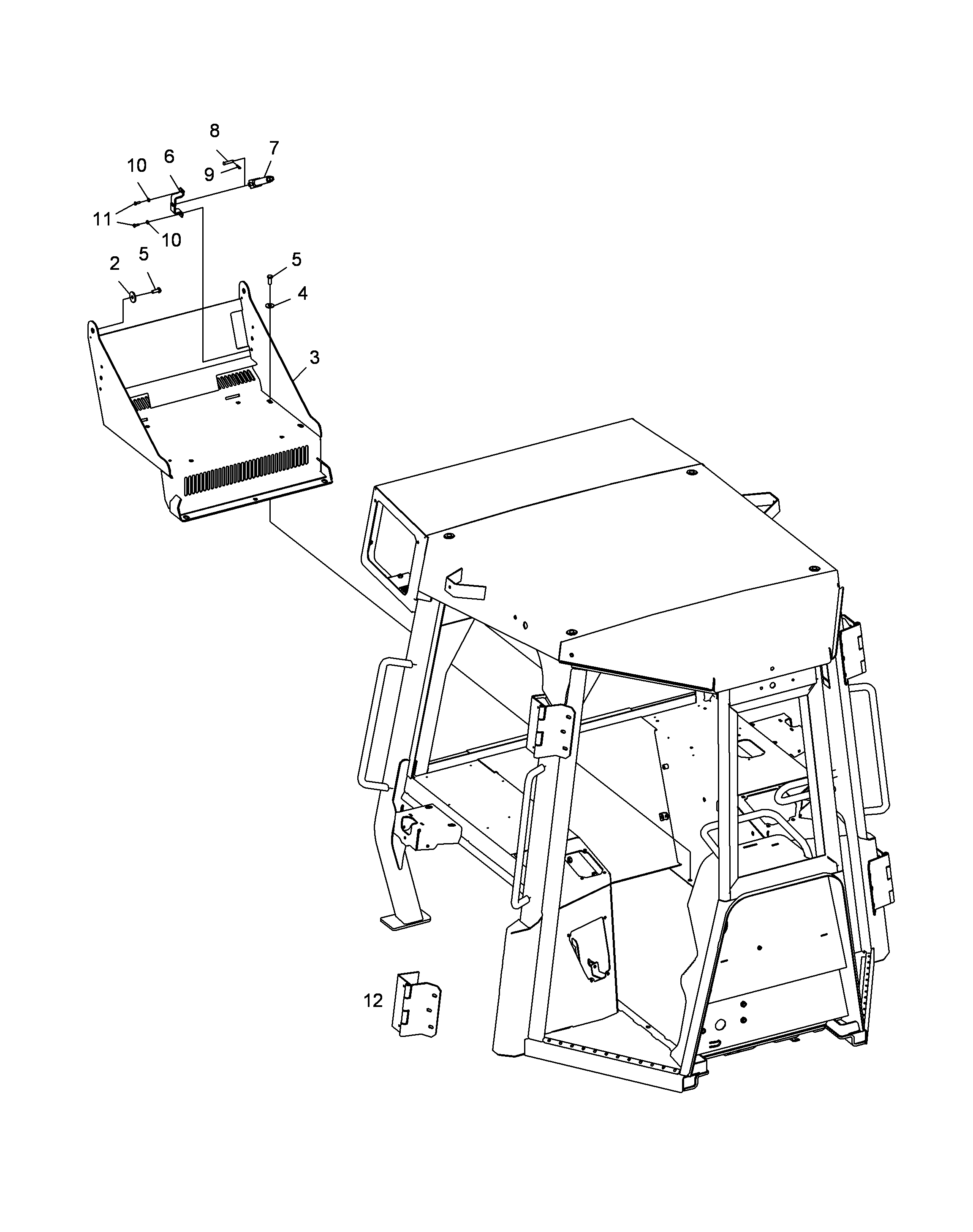 ОСНОВАНИЕ 10334445 LIEBHERR