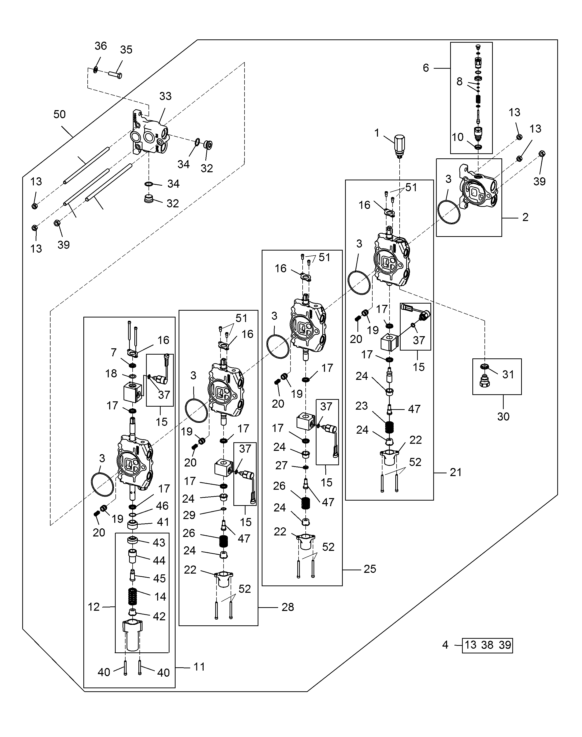 КЛАПАН УПРАВЛЯЮЩИЙ 10354765 LIEBHERR
