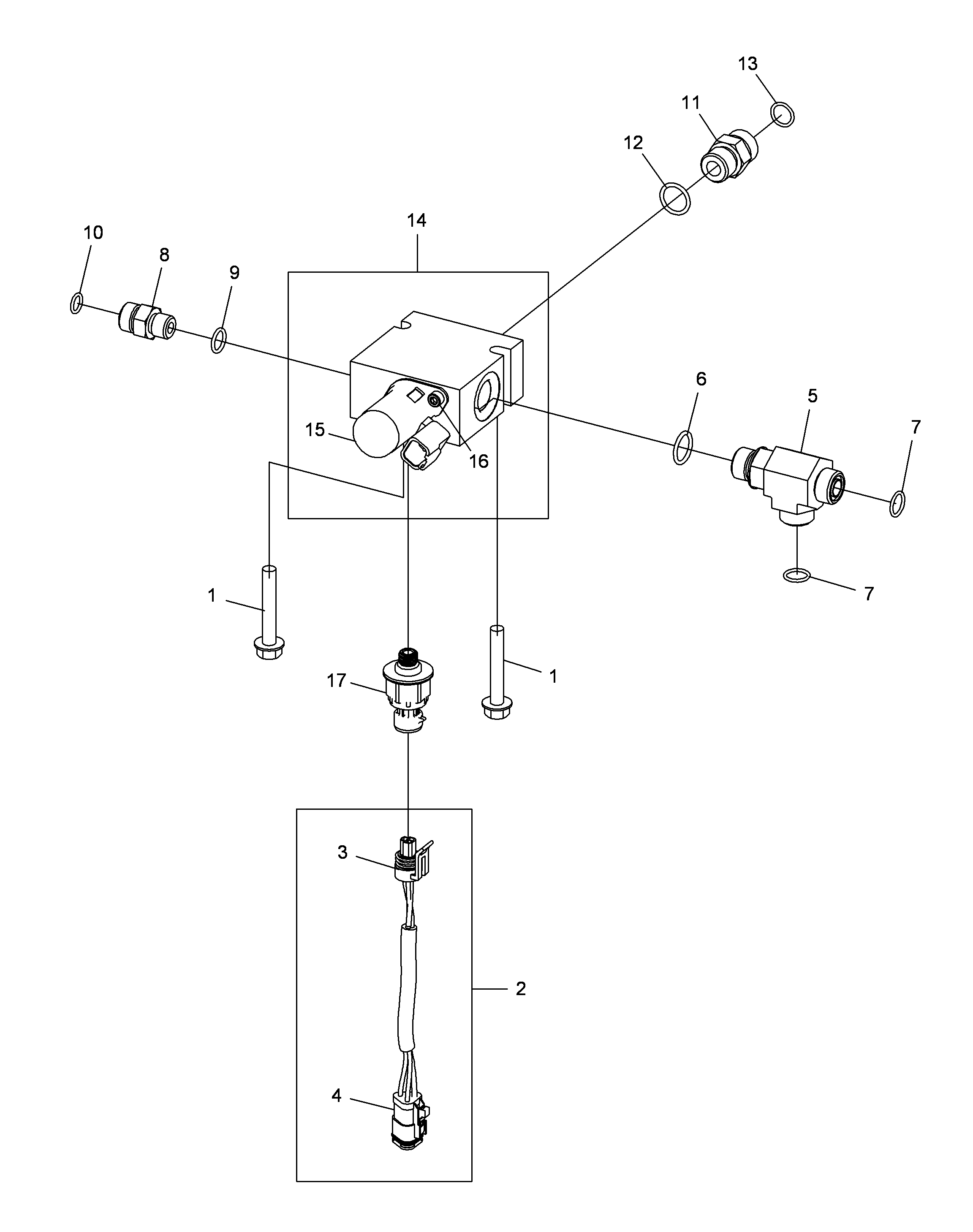 ШТЕКЕР 10678345 LIEBHERR