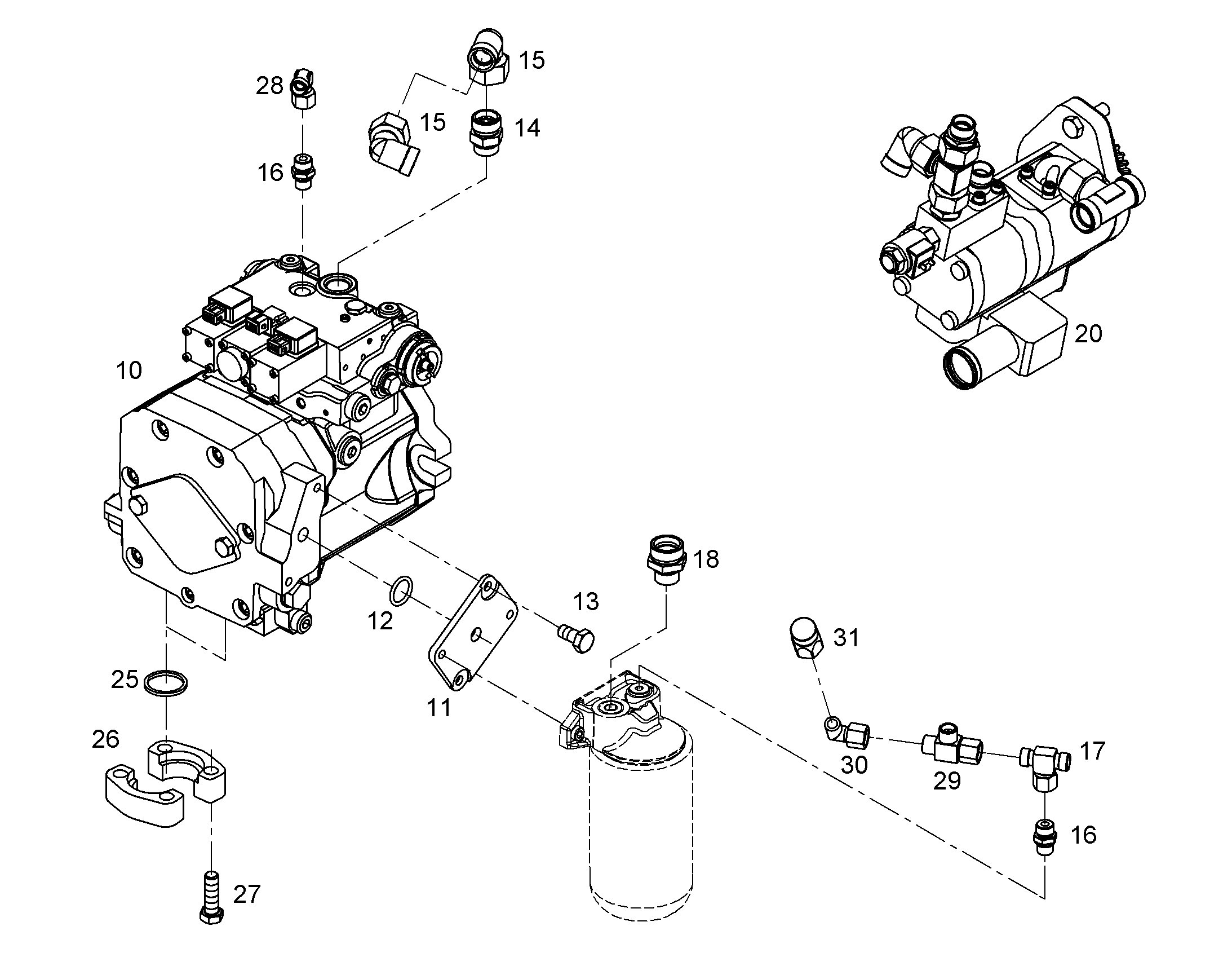 ПЕРЕКЛЮЧАТЕЛЬ 10112535 LIEBHERR