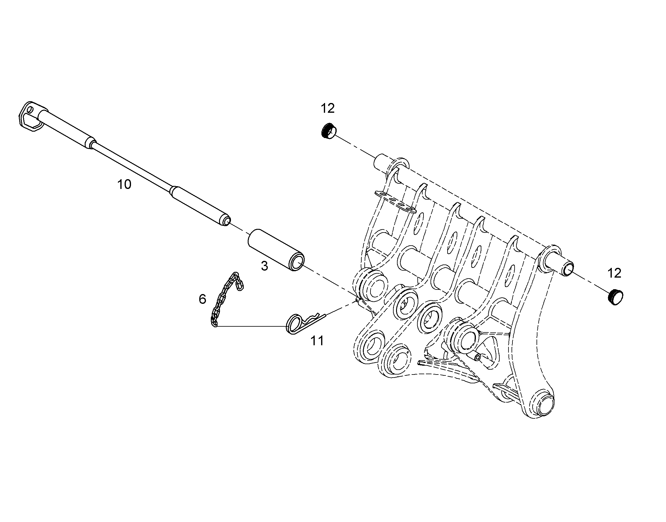 ЦЕПЬ 9407334 LIEBHERR