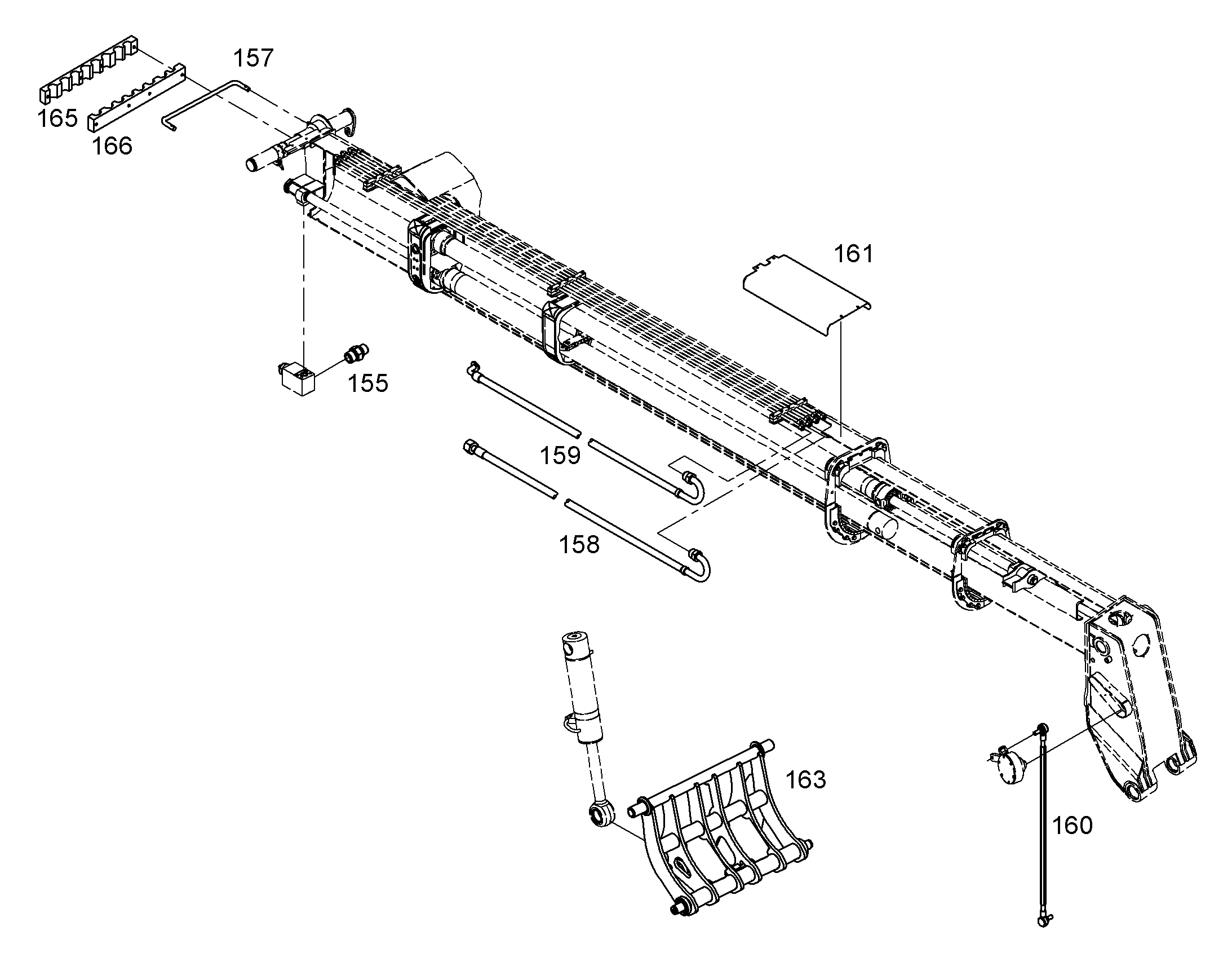 СКОБА ДЛЯ КРЕПЛЕНИЯ ШЛАНГА G 20 6X20-18,5-9,3 PA6 9402188 LIEBHERR
