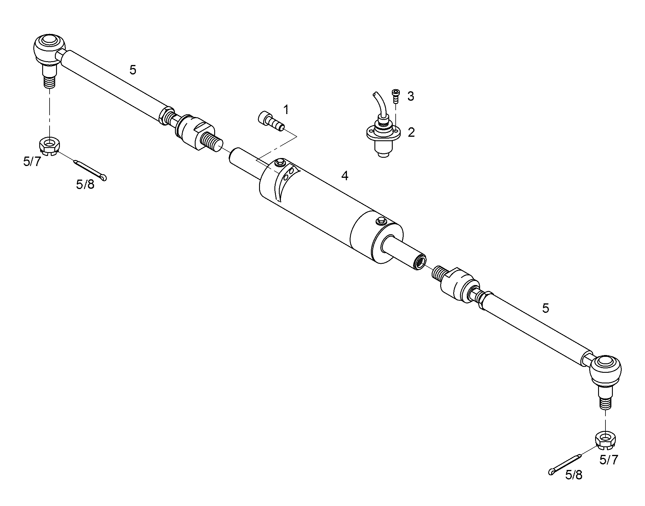 ЦИЛИНДР 10217800 LIEBHERR