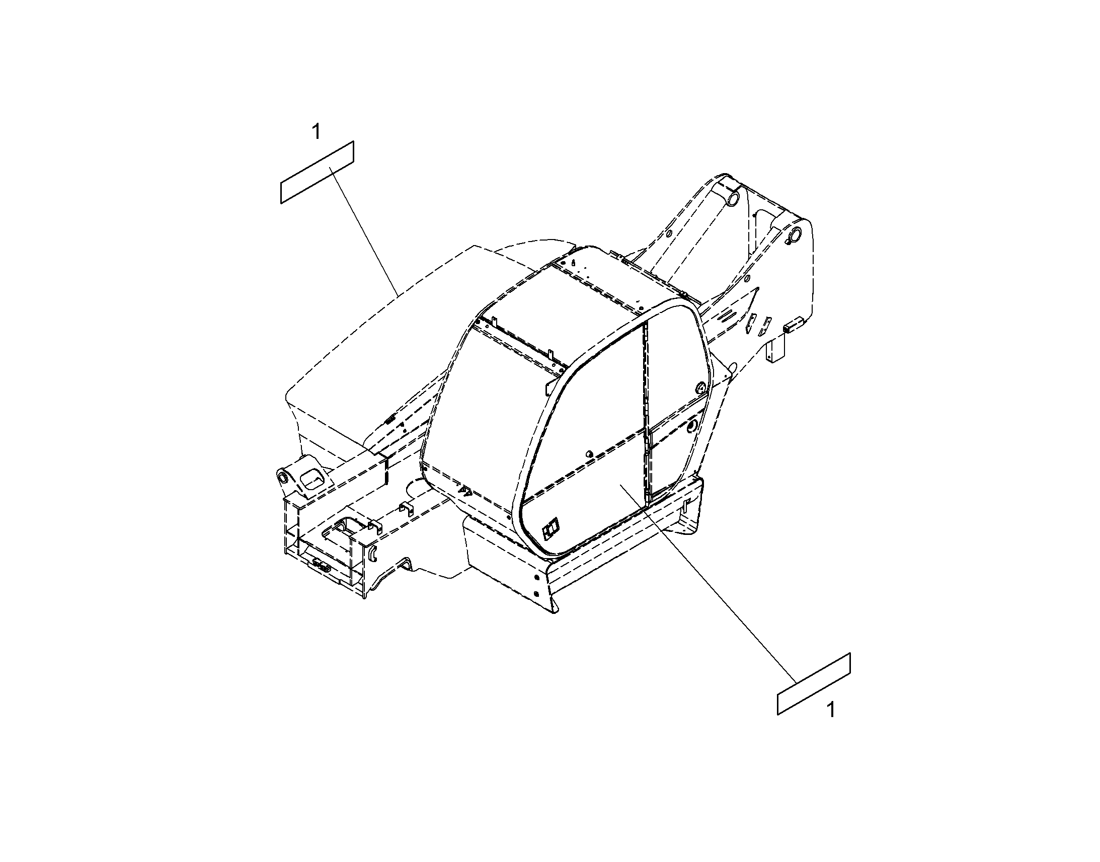 НАКЛЕЙКА 445-10 590,4mmX90mm 9409644 LIEBHERR