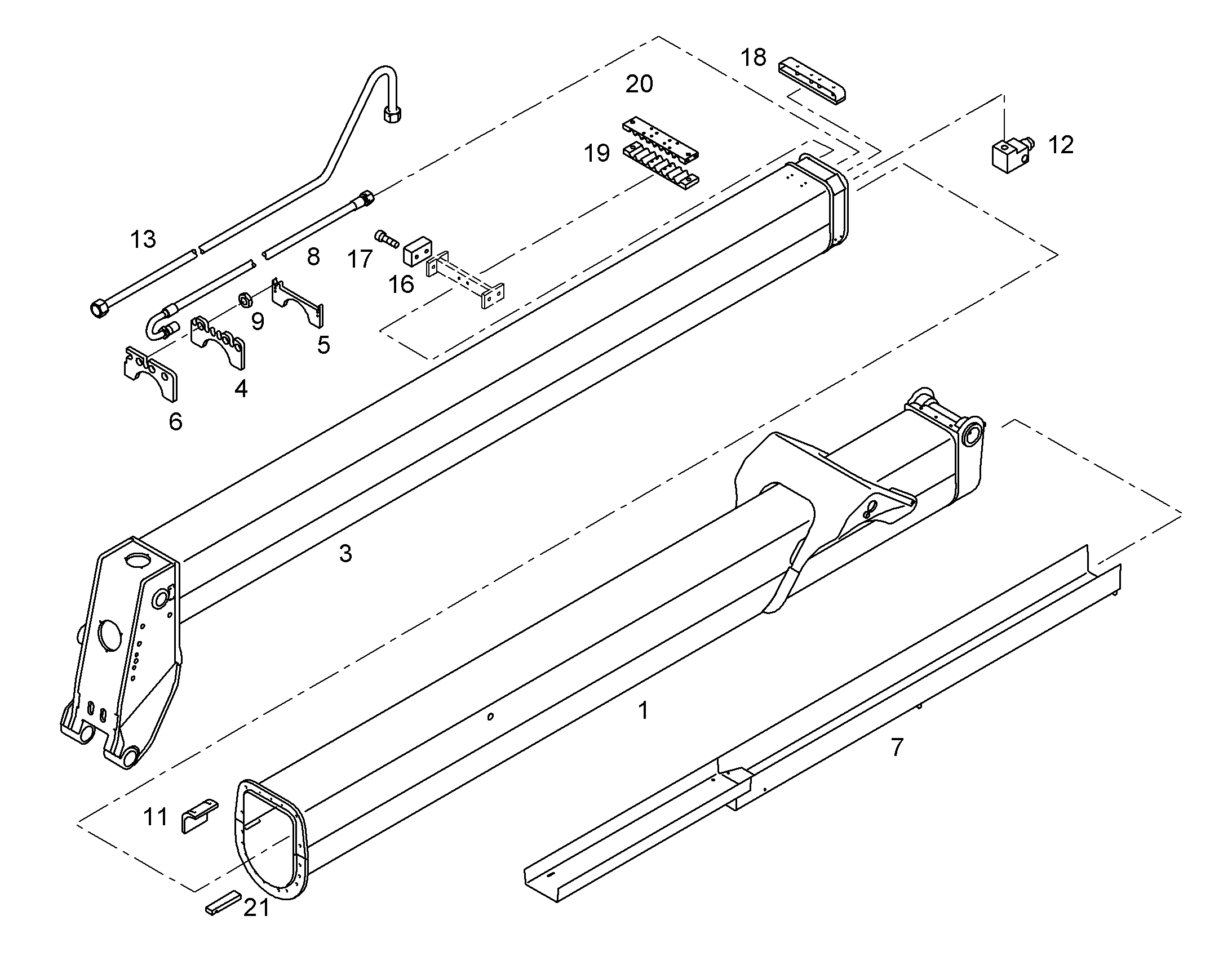 ШЕСТИГРАННАЯ ГАЙКА M24X1,5 4600740 LIEBHERR